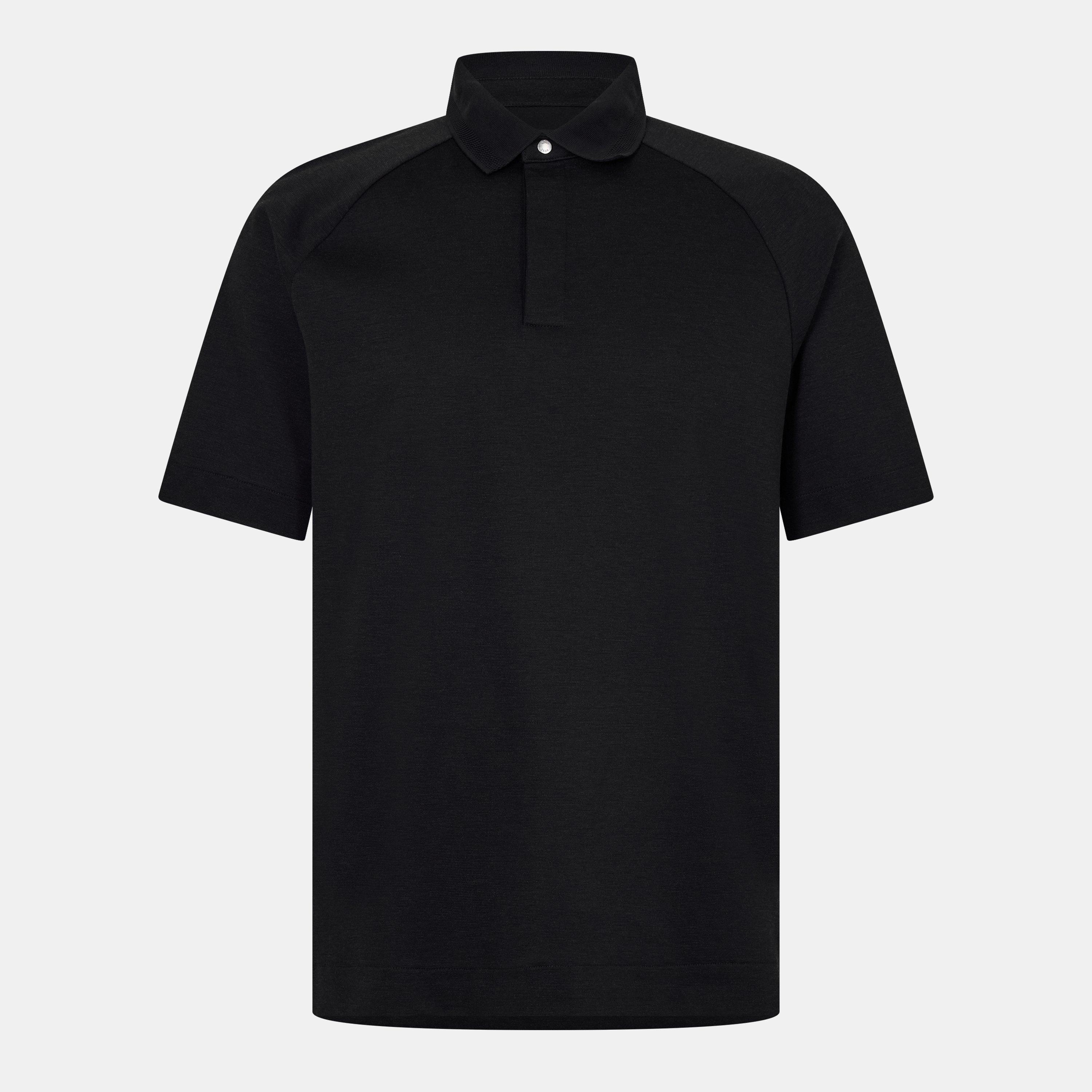 Boss Men's Short Sleeve Polo Shirt - Black - S