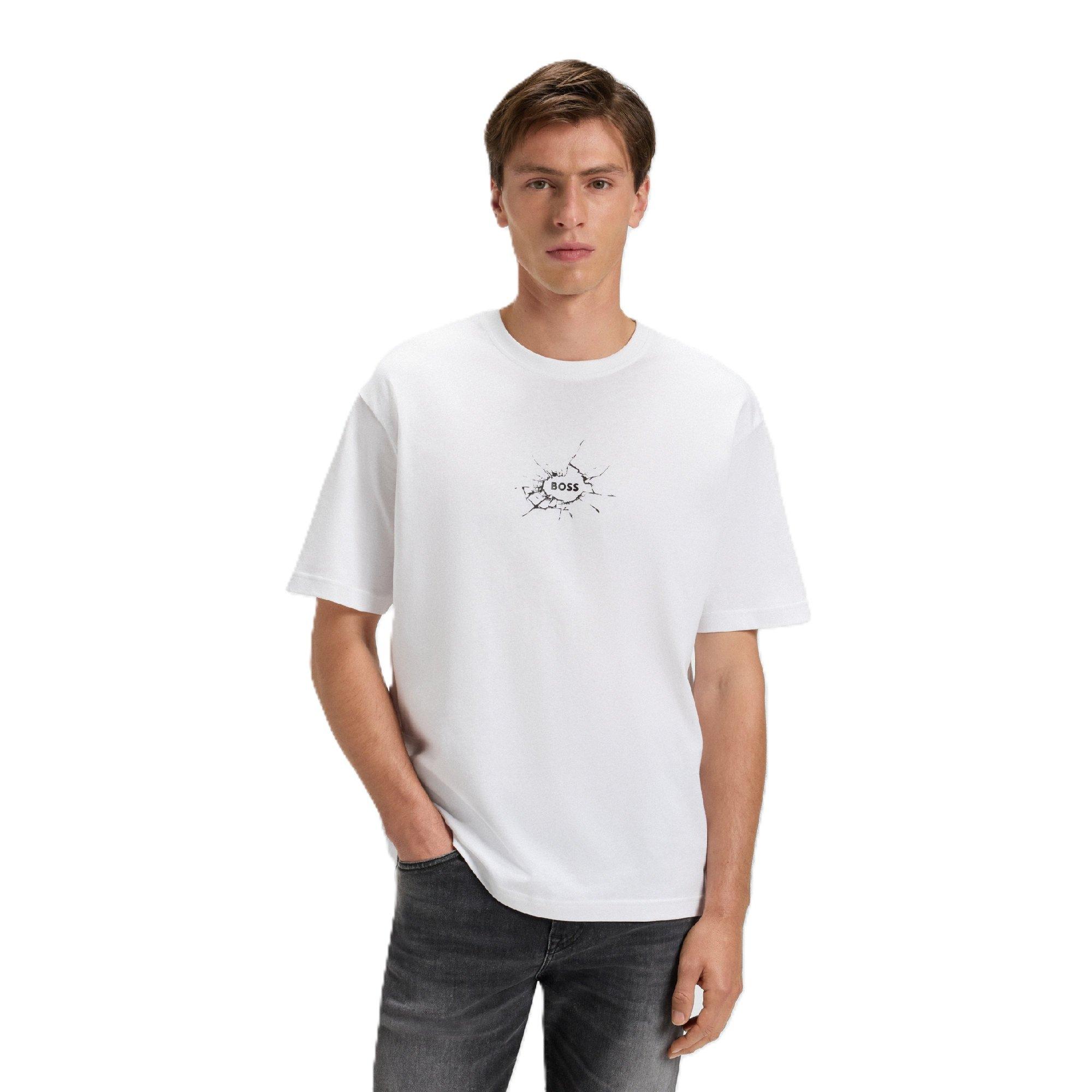 Boss Men's Te Voyage Short Sleeve Polo Shirt - White - 2XL