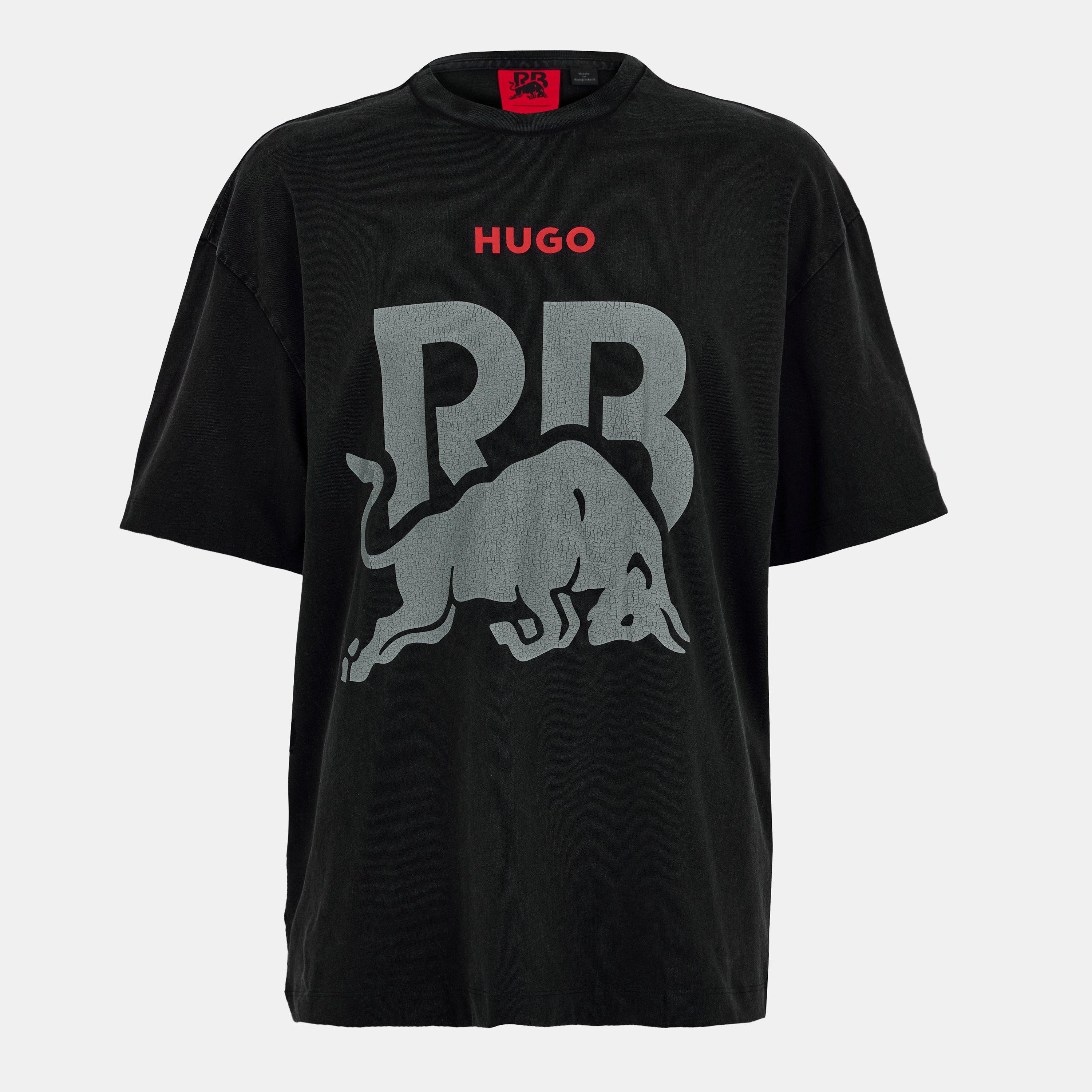 Black - Hugo - Men's Short Sleeve Polo Shirt - 1