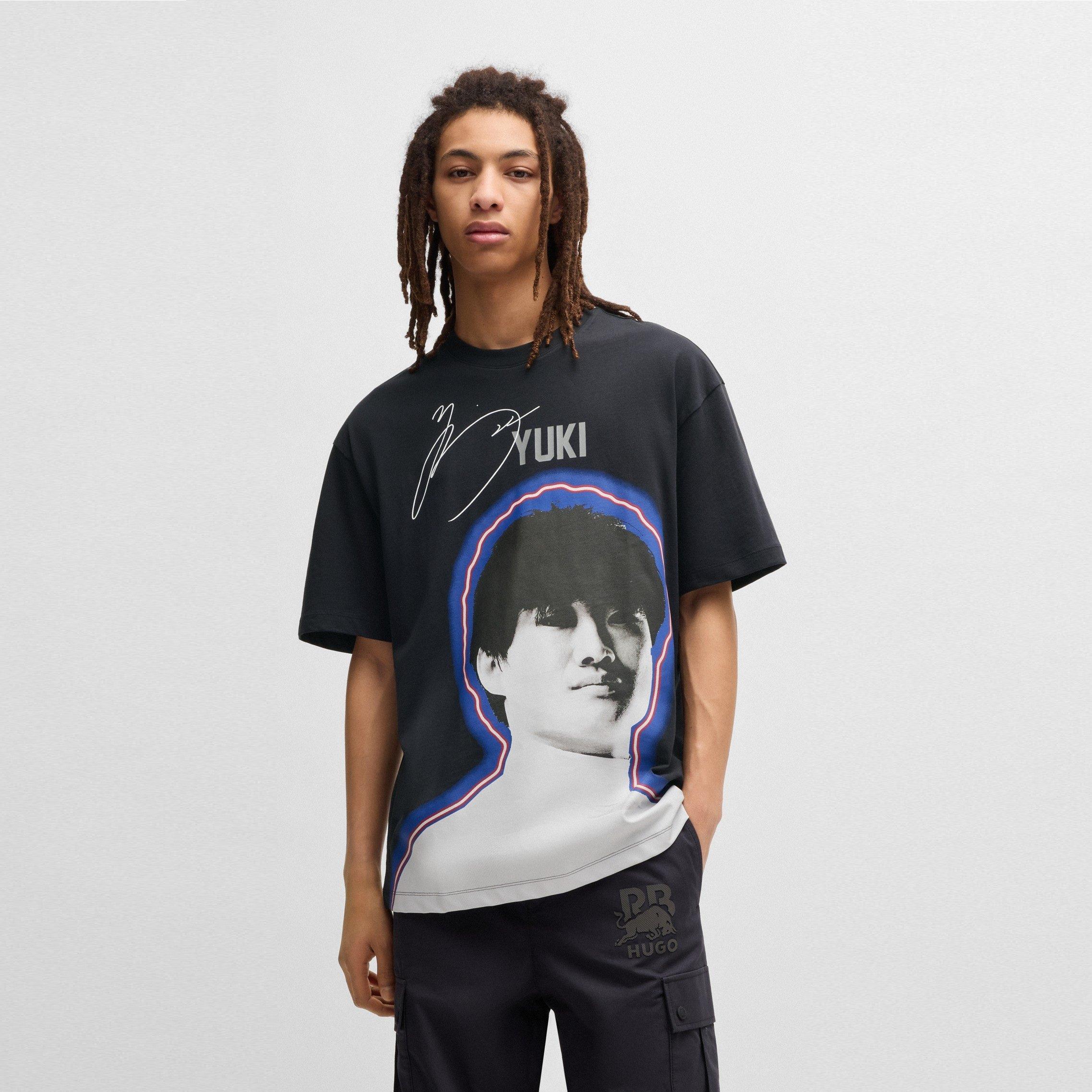 Black - Hugo - Men's Yuki Short Sleeve Polo Shirt - 3