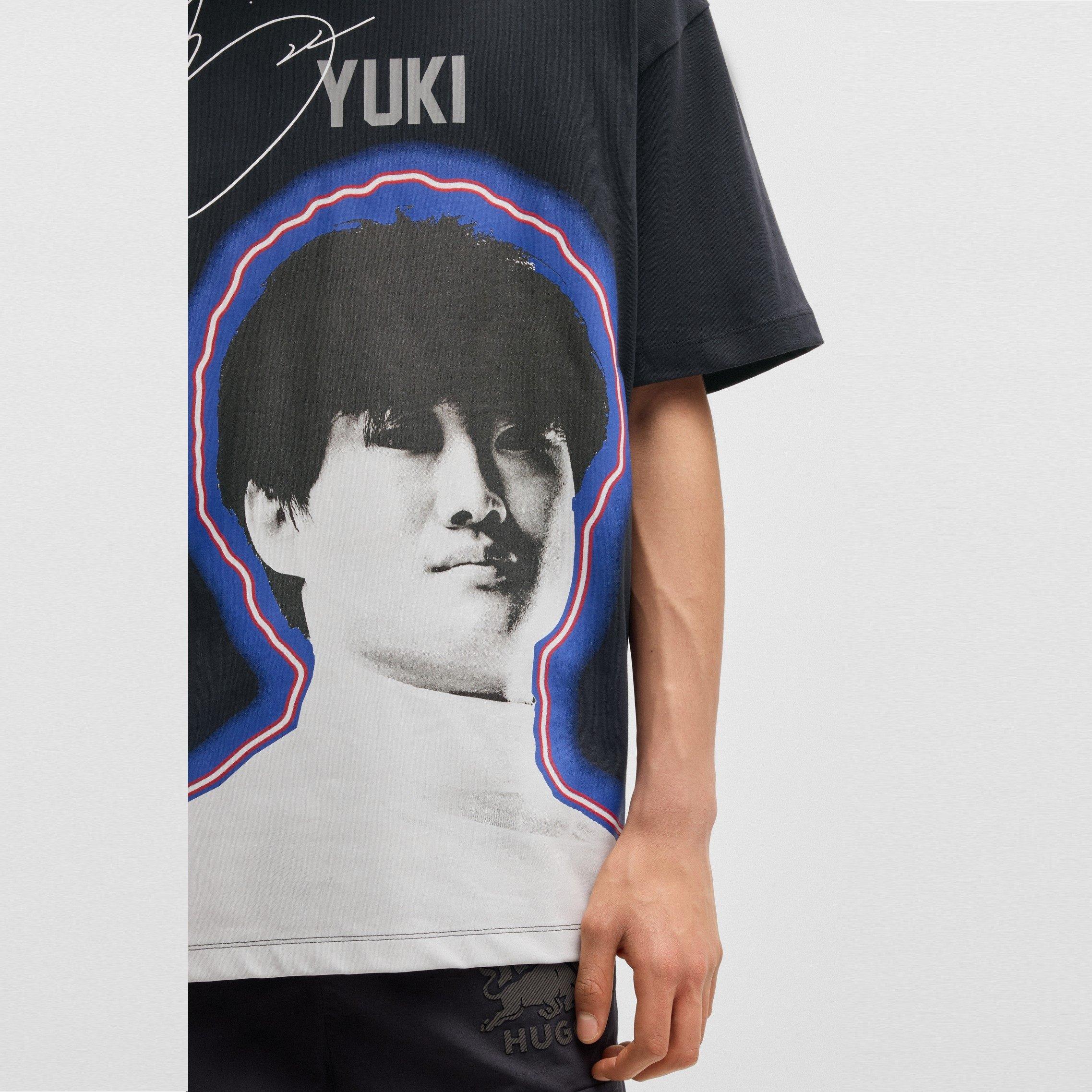 Black - Hugo - Men's Yuki Short Sleeve Polo Shirt - 5