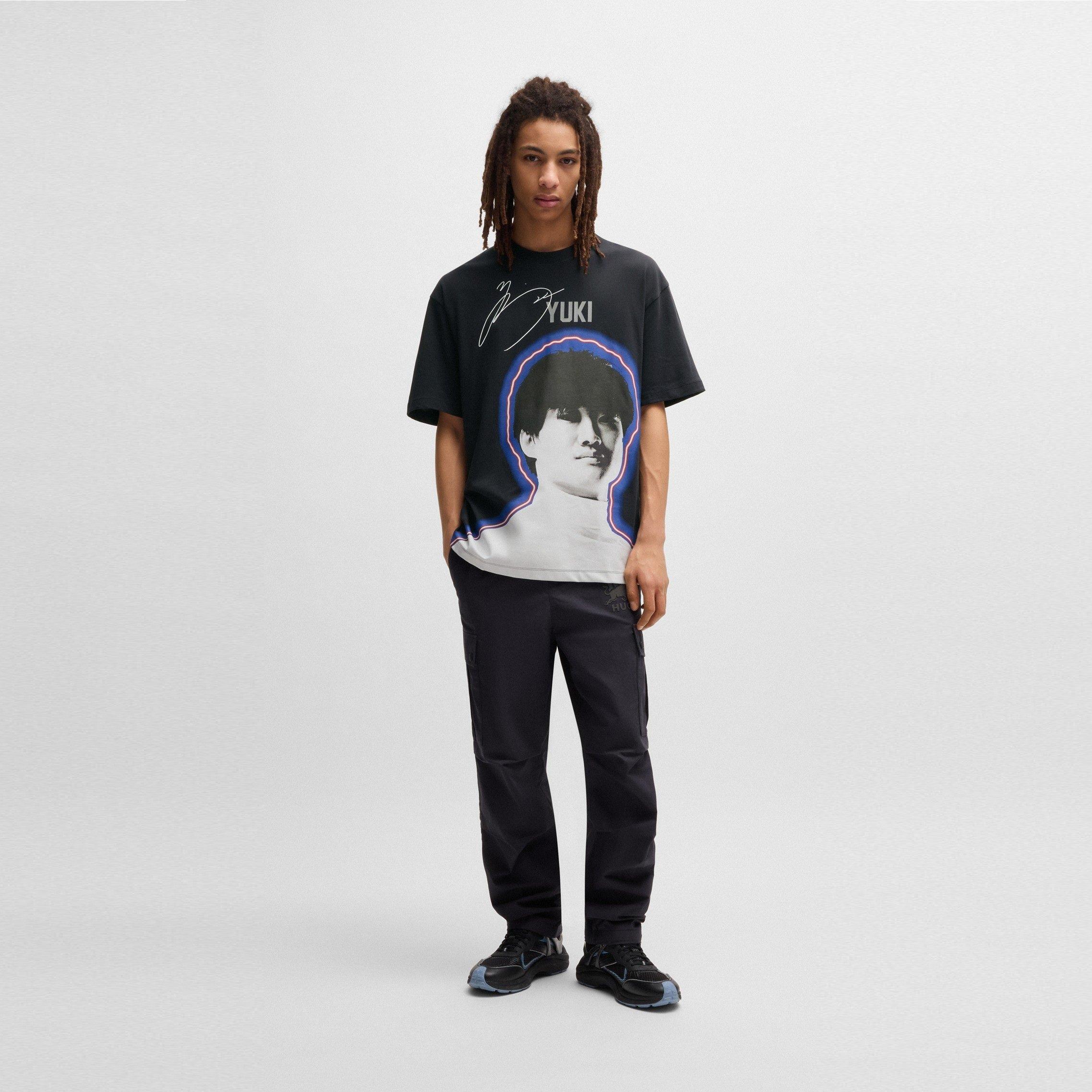 Black - Hugo - Men's Yuki Short Sleeve Polo Shirt - 6