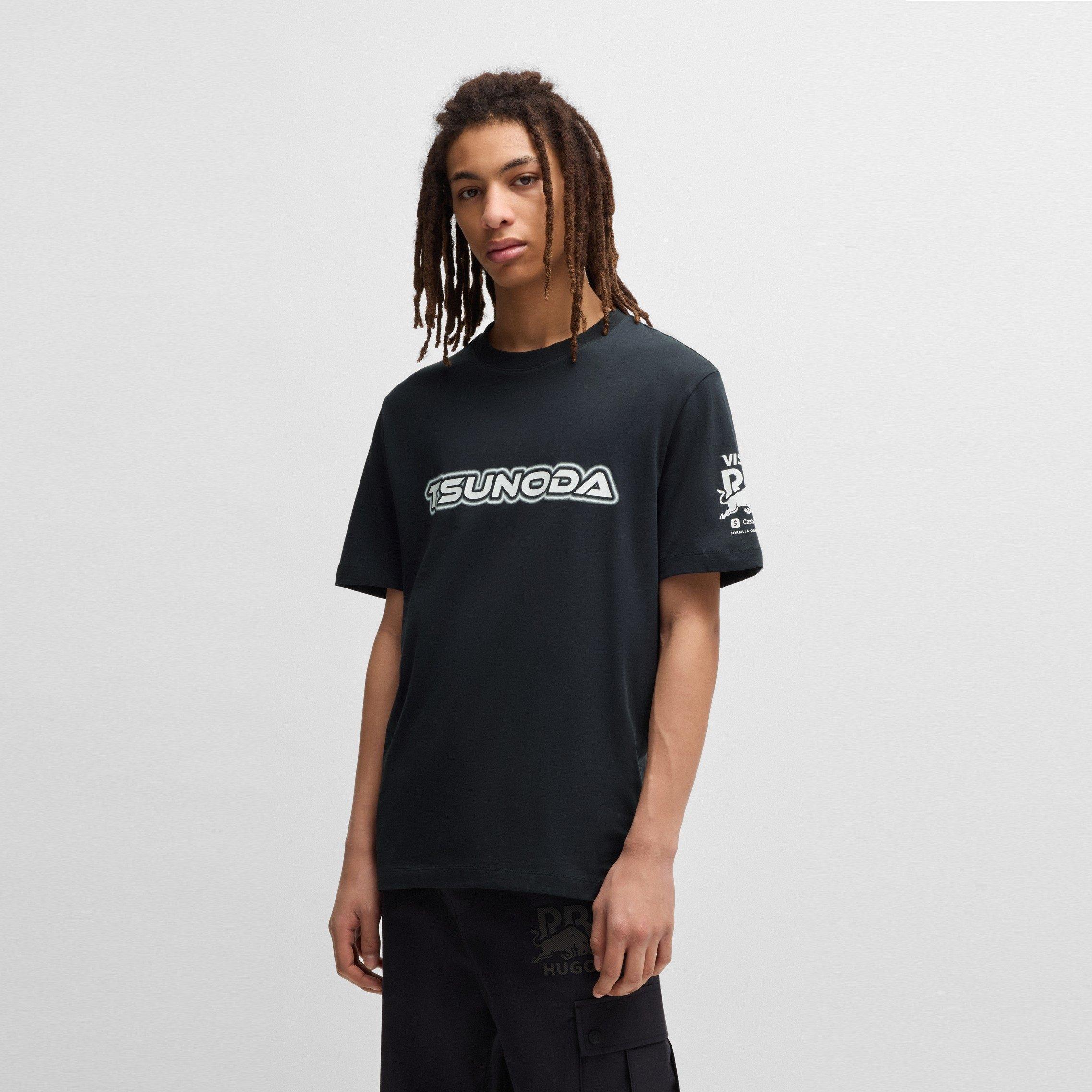 Black - Hugo - Men's Yuki Short Sleeve Polo Shirt - 3