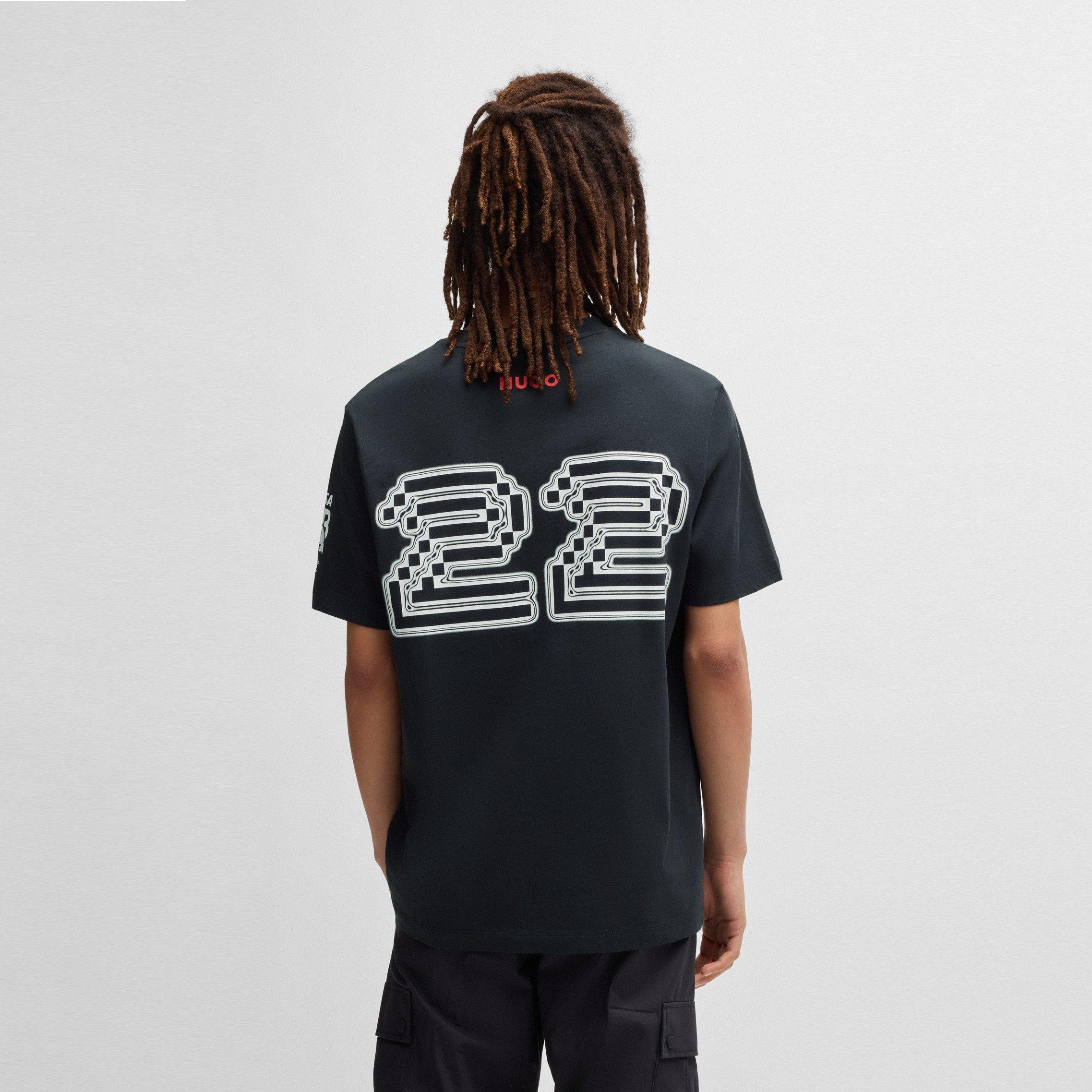 Black - Hugo - Men's Yuki Short Sleeve Polo Shirt - 4