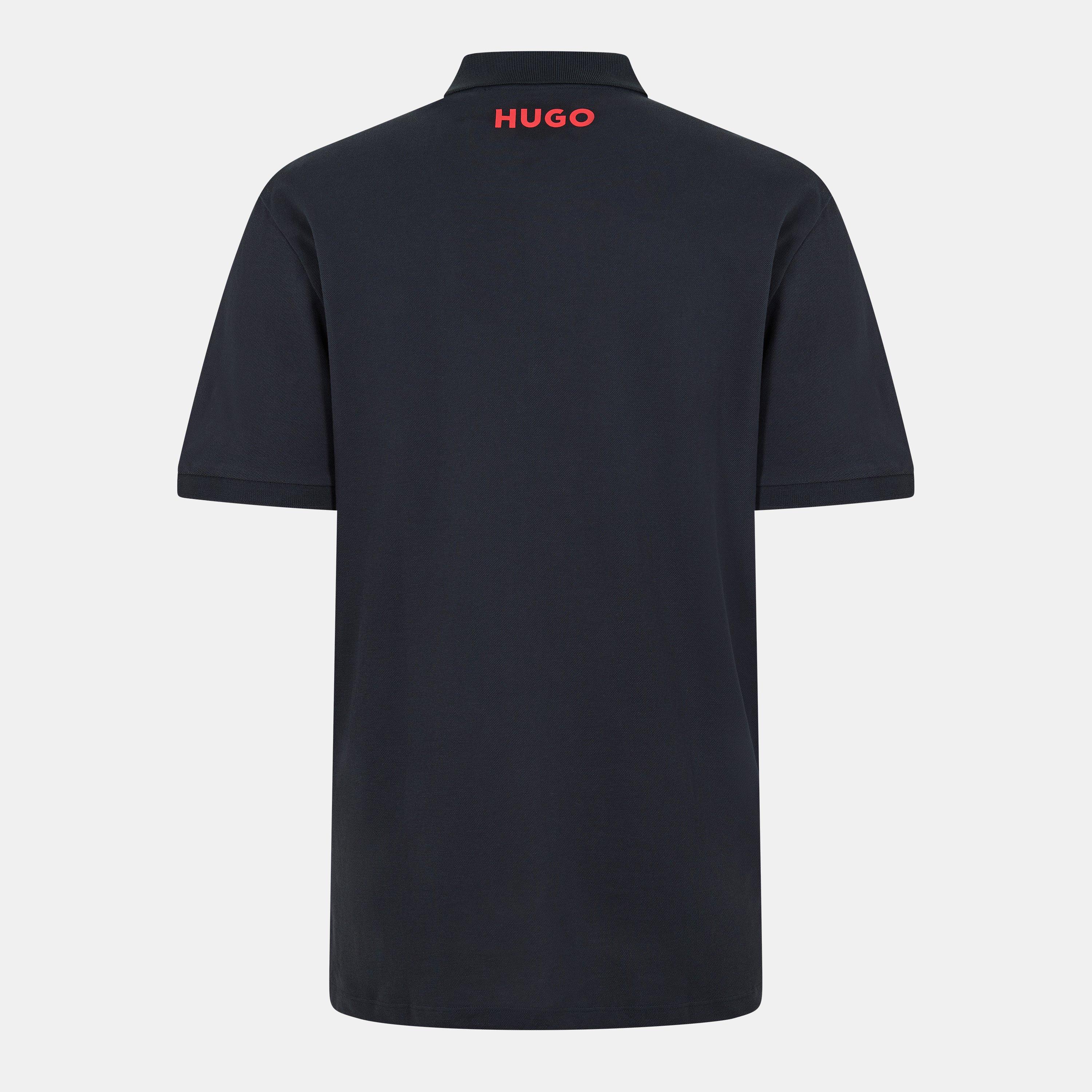 Black - Hugo - Men's Vcarb Short Sleeve Polo Shirt - 2