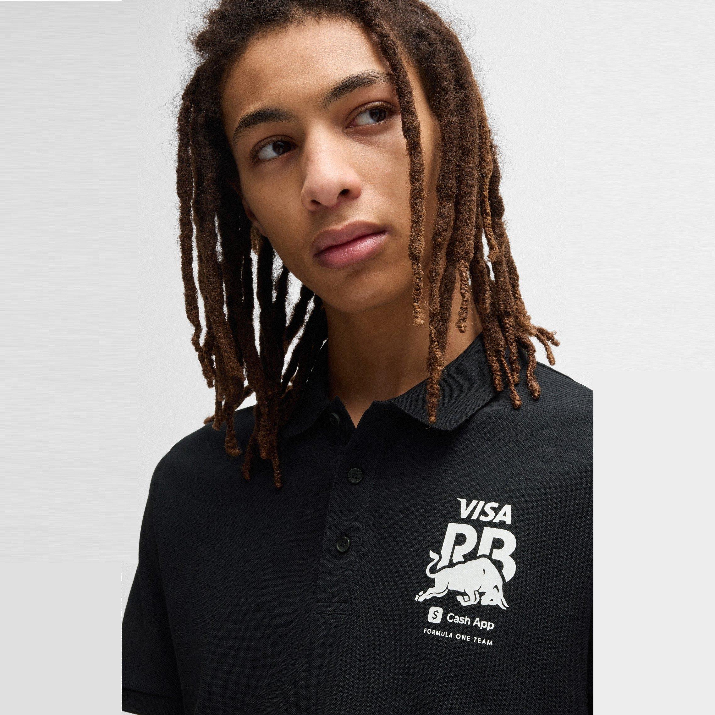 Black - Hugo - Men's Vcarb Short Sleeve Polo Shirt - 5