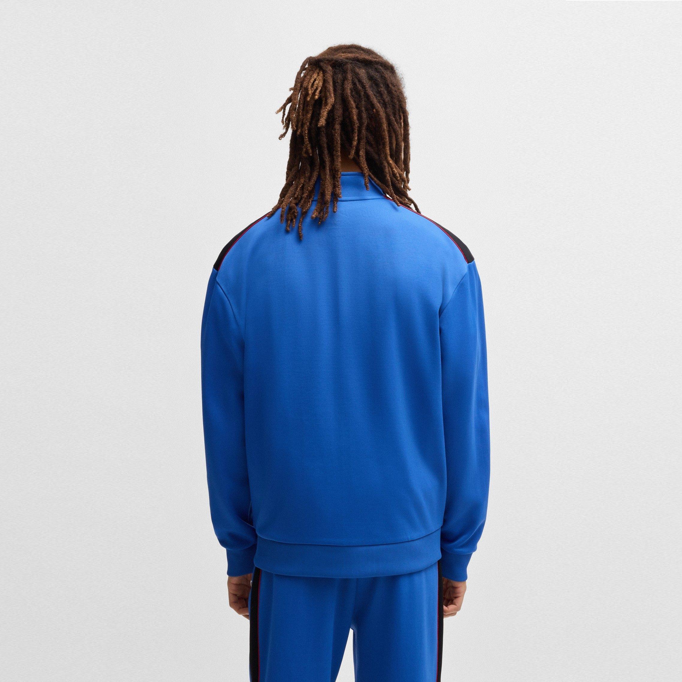 Med Blue - Hugo - Men's Dusino Short Sleeve Polo Shirt - 4