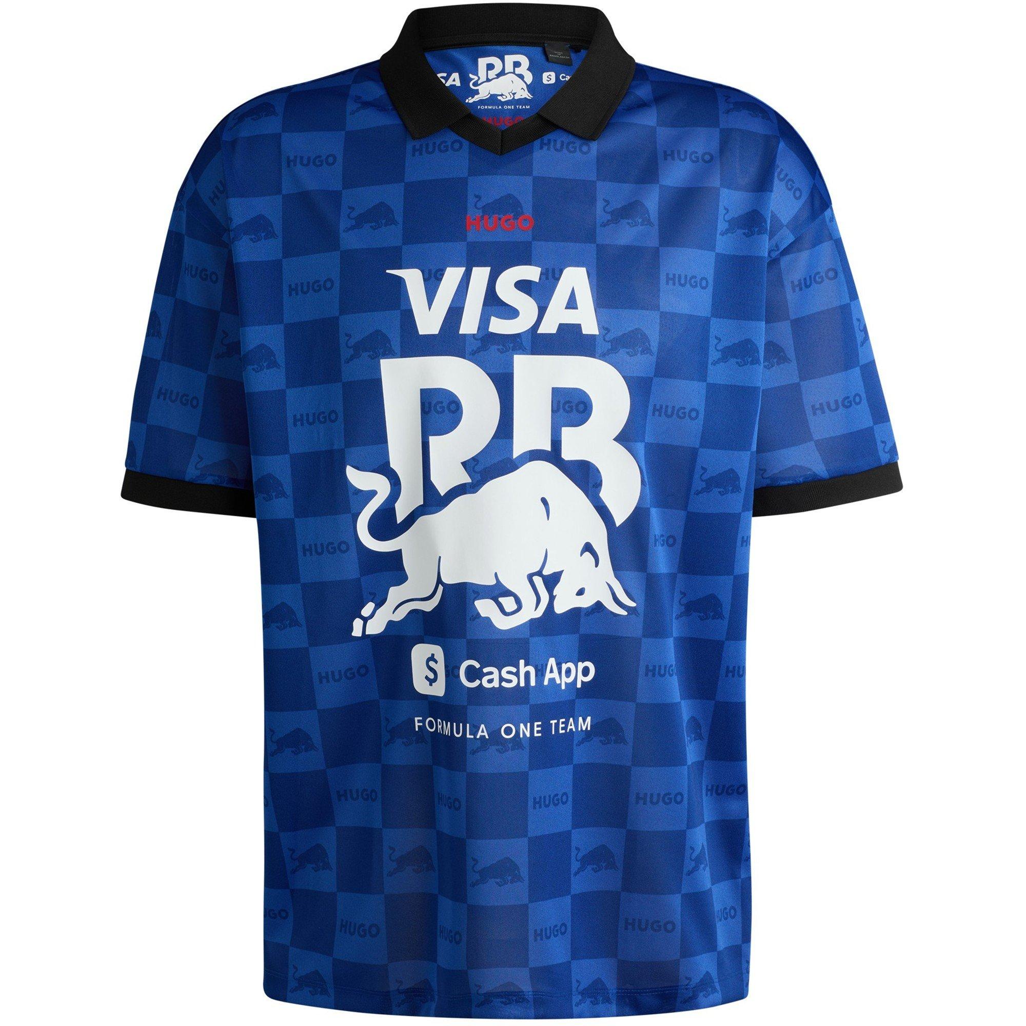 Hugo Men's Vcarb Short Sleeve Polo Shirt - Med Blue - XS
