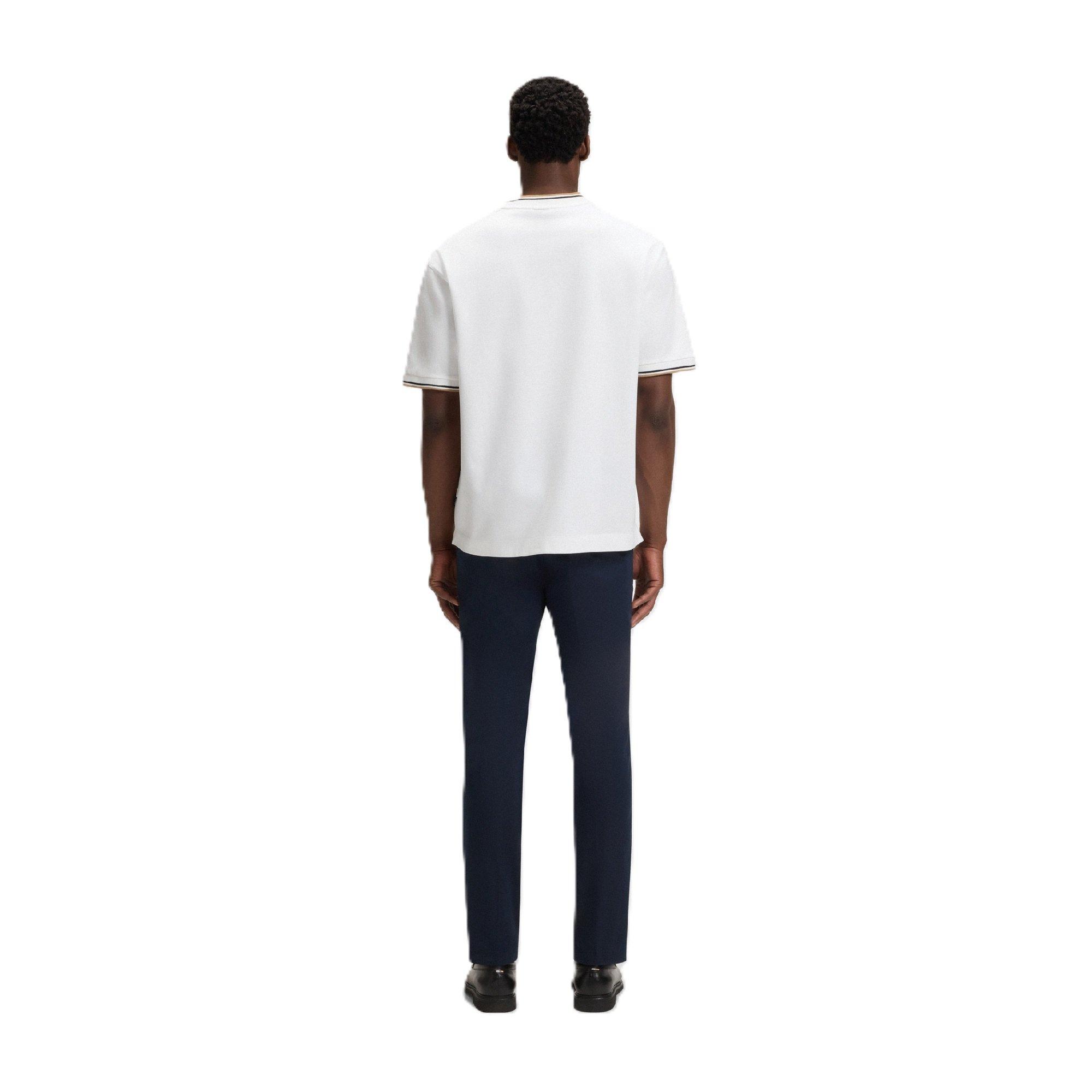 White - Boss - Men's H Tames Short Sleeve Polo Shirt - 3