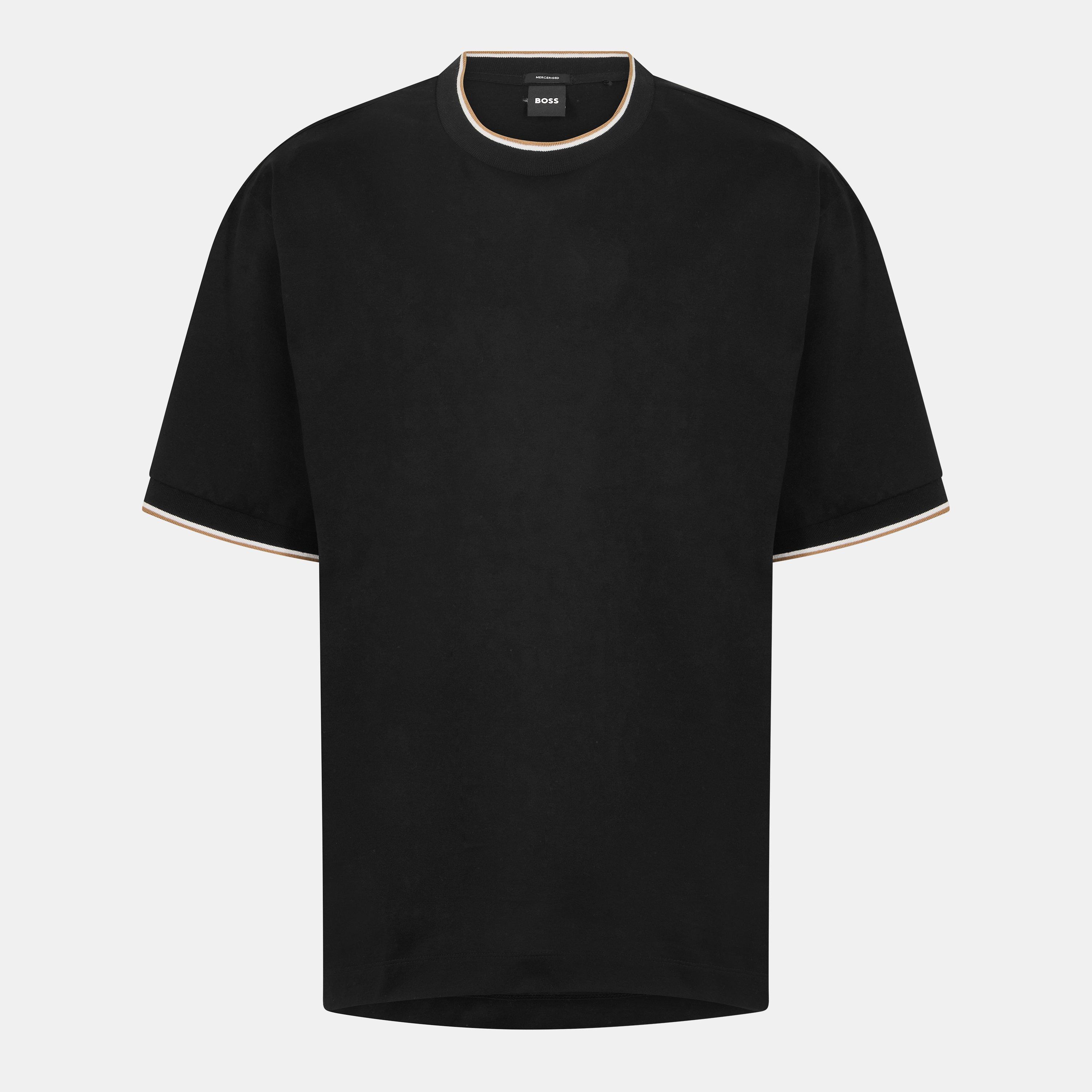 Black - Boss - Men's H Tames Short Sleeve Polo Shirt - 1