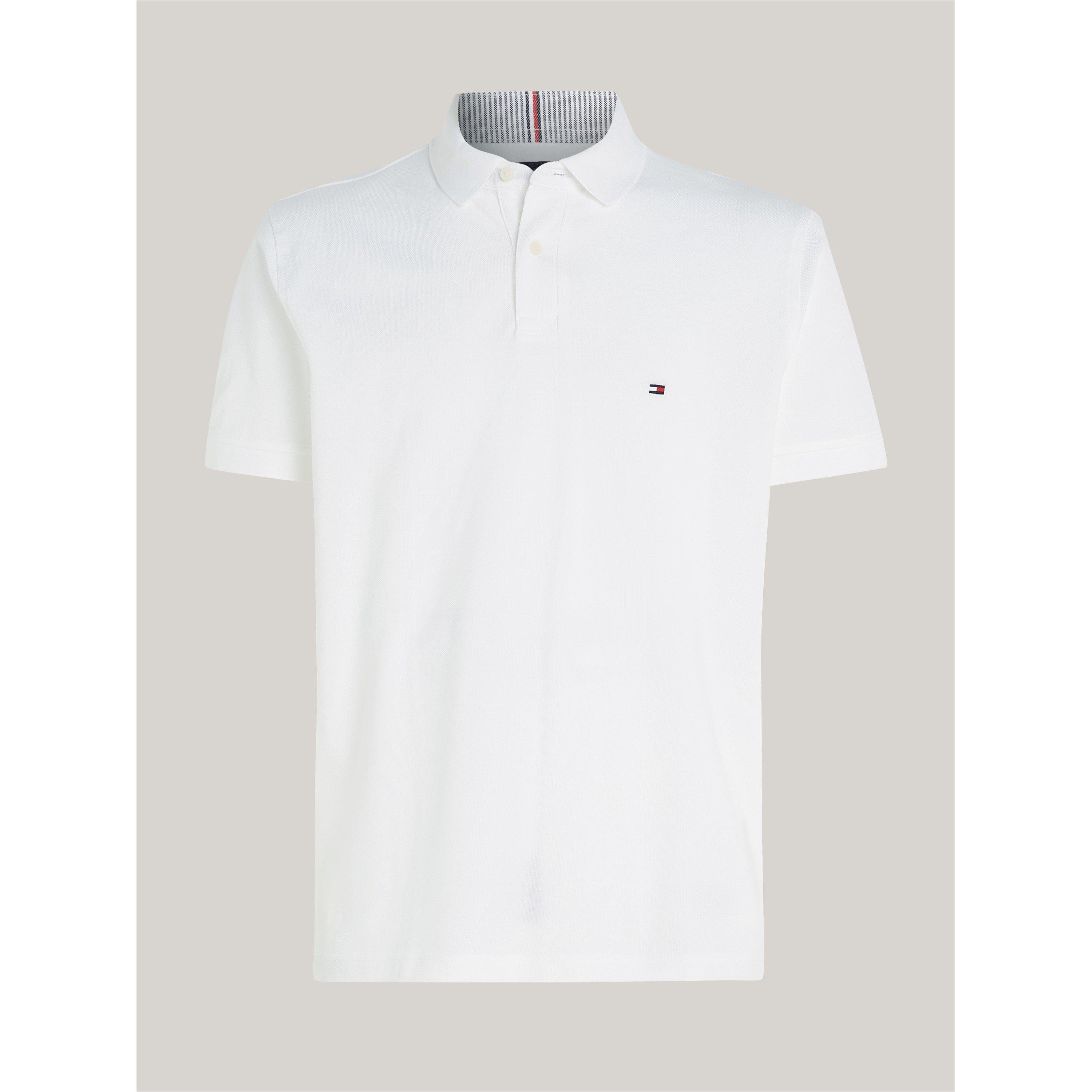 Tommy Hilfiger Men's Core 1985 Polo Shirt - White 100 - 3XL