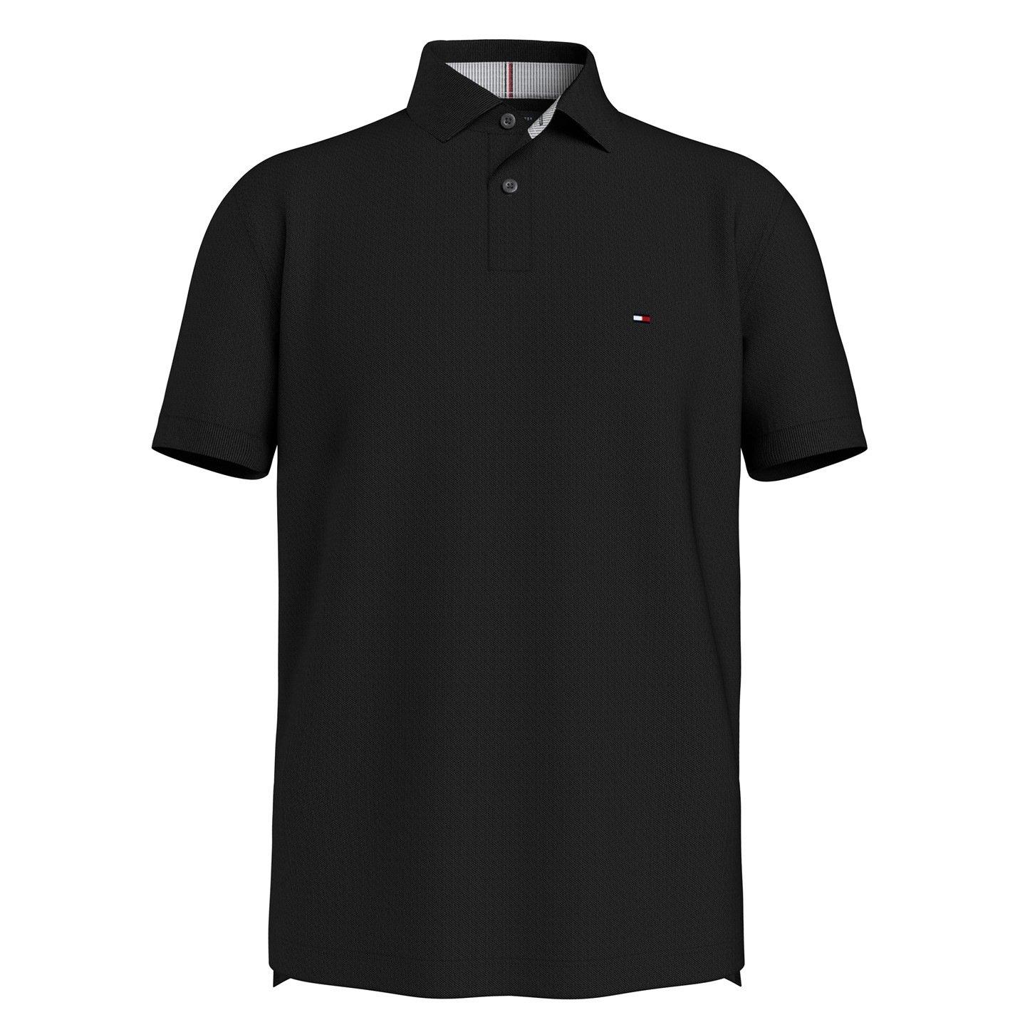 Tommy Hilfiger Core 1985 Polo Shirt - Black 032 - Size 3XL