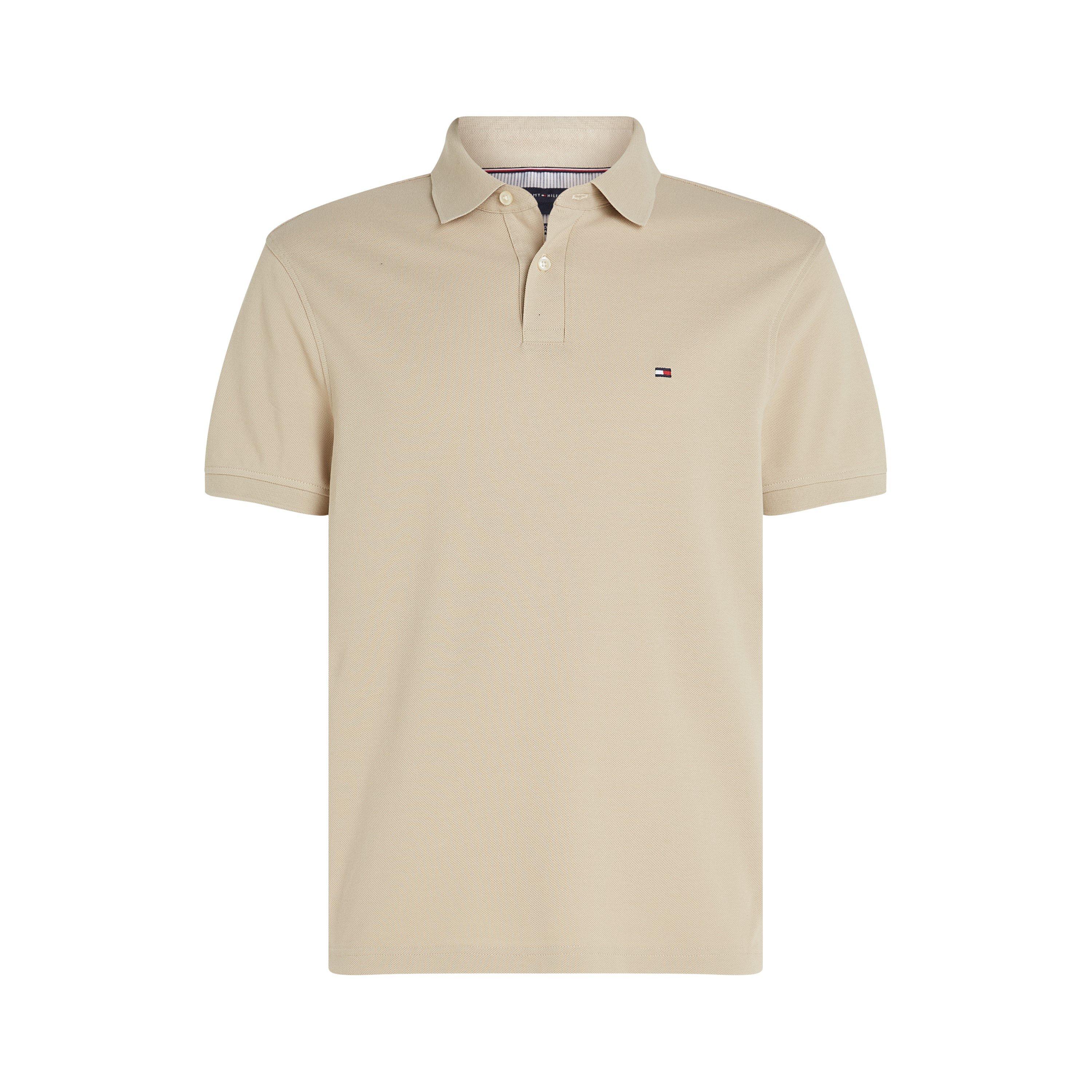 Tommy Hilfiger Men's Beige Core 1985 Polo Shirt in Size 2XL, Sports Direct - Image 9