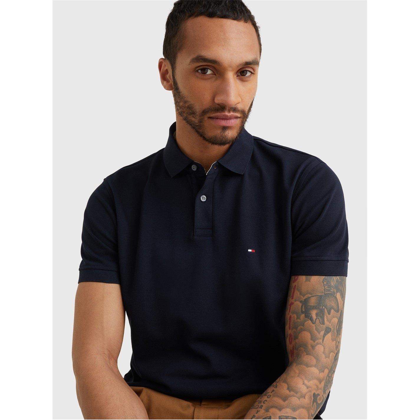 Navy DY4 - Tommy Hilfiger - Core 1985 Polo Shirt - 6