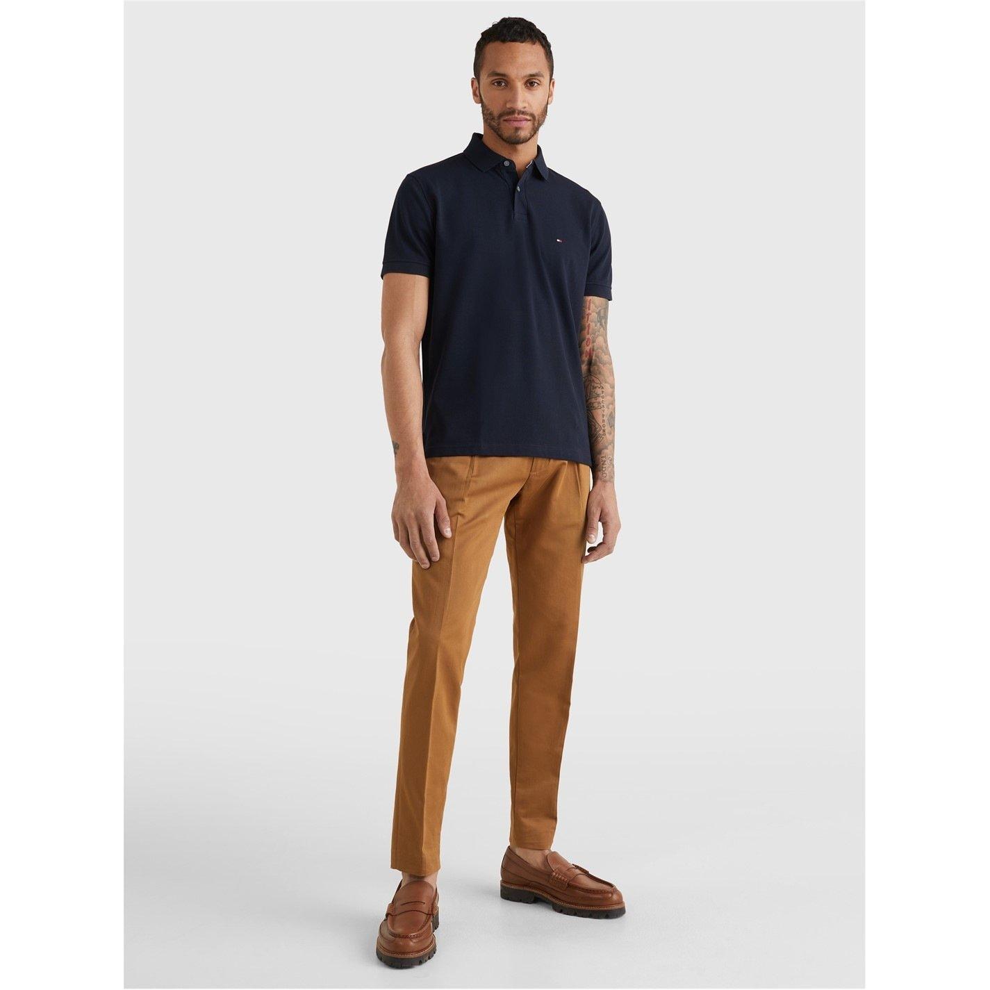 Navy DY4 - Tommy Hilfiger - Core 1985 Polo Shirt - 7