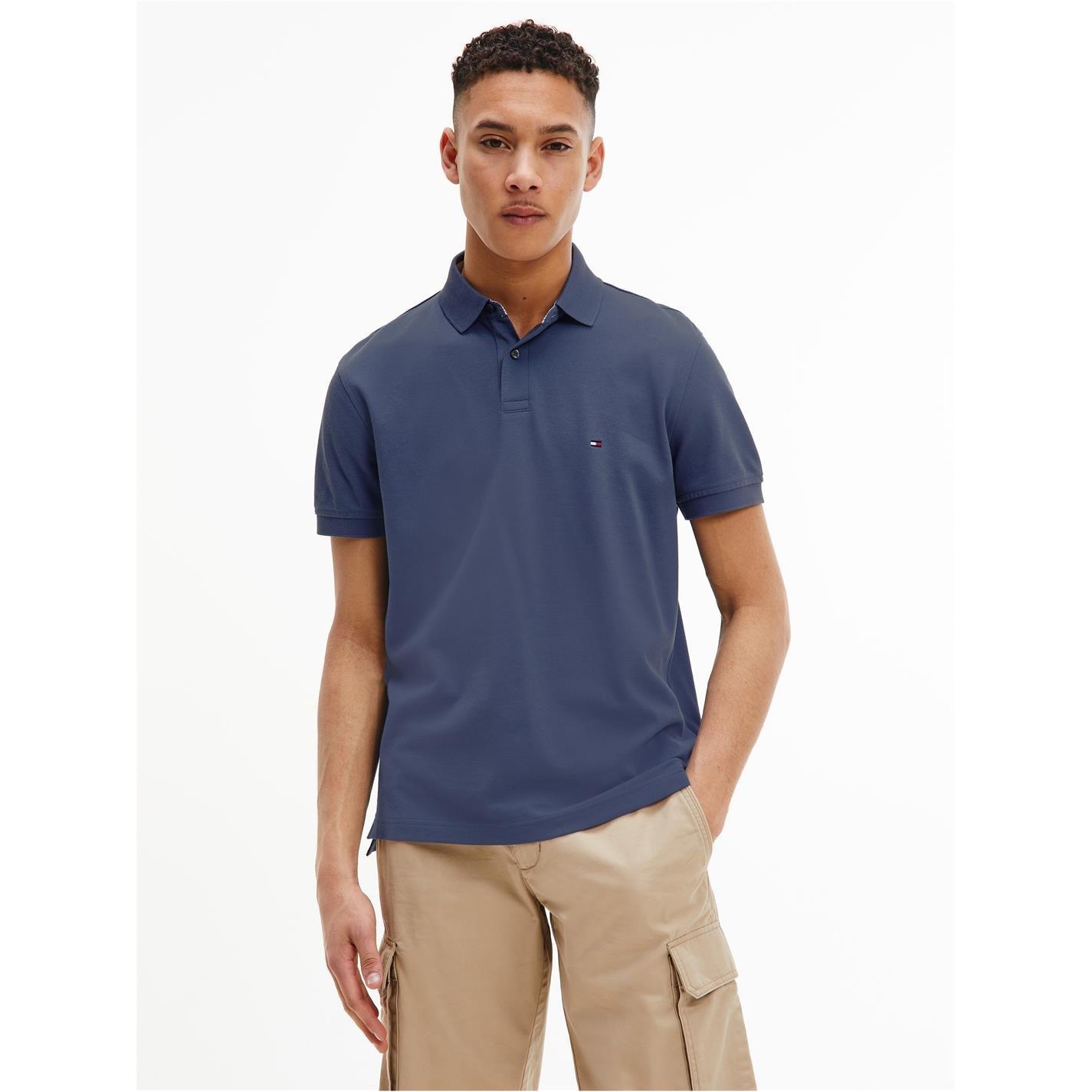 Tommy Hilfiger Men's Core 1985 Polo Shirt - Indigo C9t - 2XL