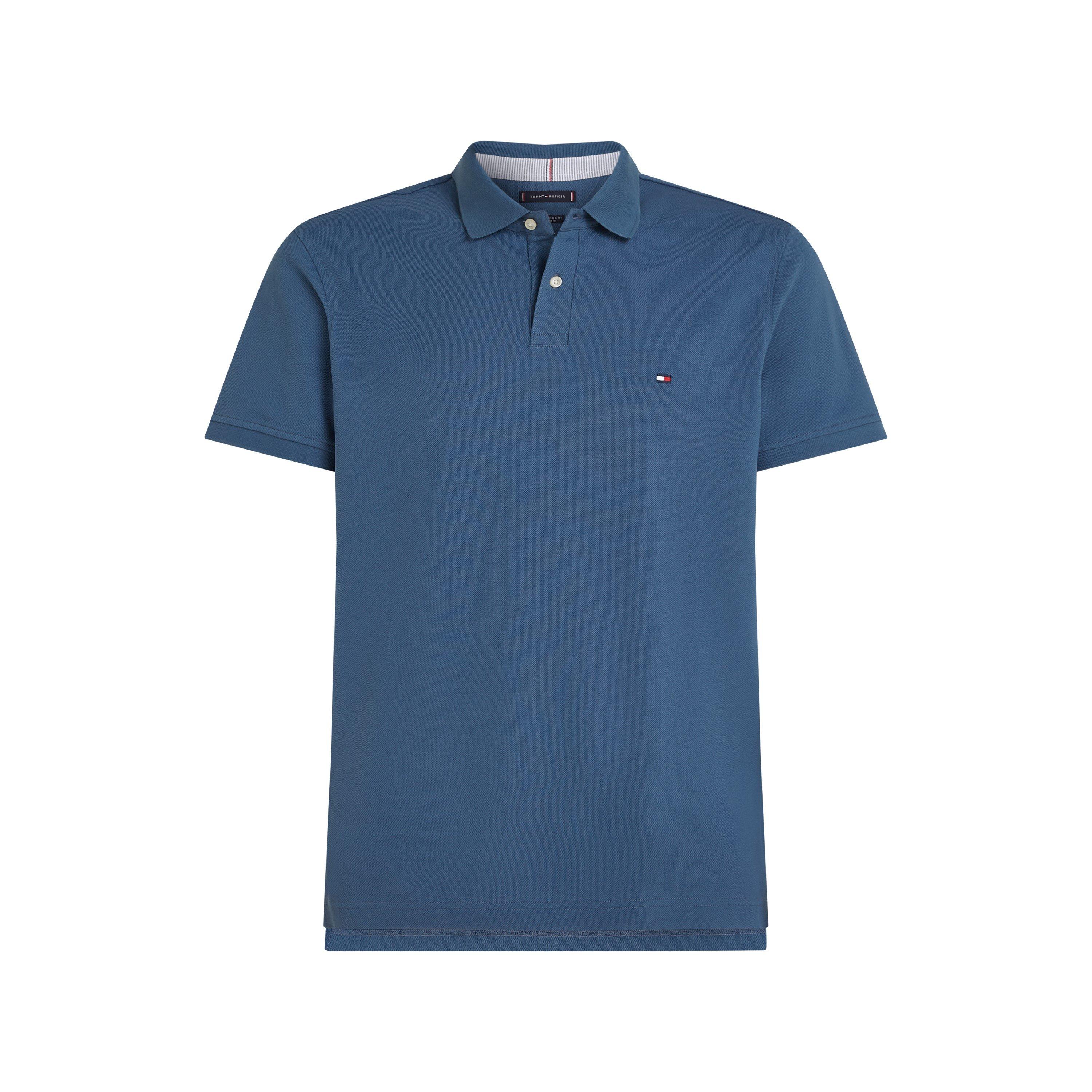 Tommy Hilfiger Core 1985 Polo Shirt - Aegean Sea DBZ - L