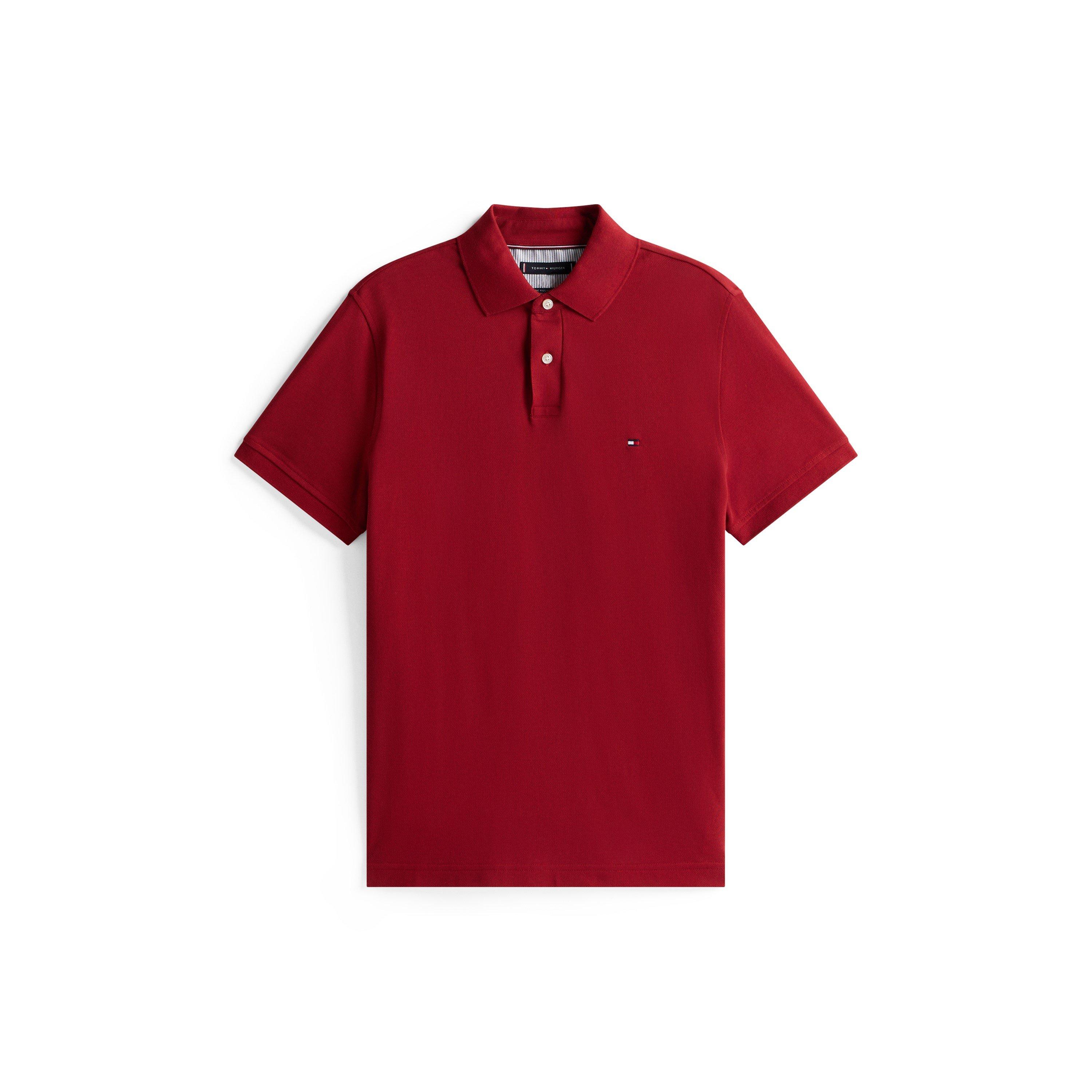 Tommy Hilfiger Core 1985 Polo Shirt - Regatta Red - XL