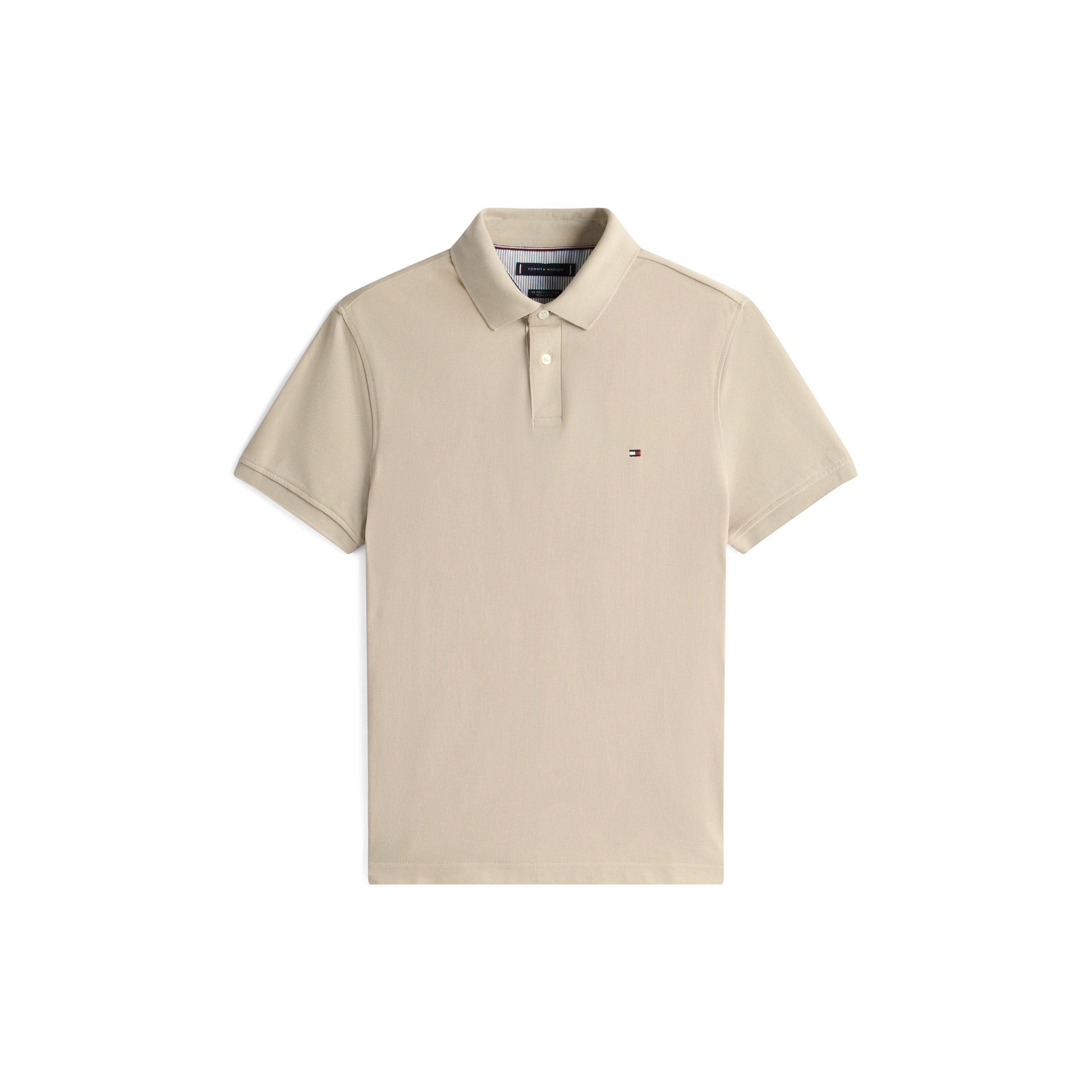 Tommy Hilfiger Men's Beige Core 1985 Polo Shirt in Size 2XL, Sports Direct - Image 6