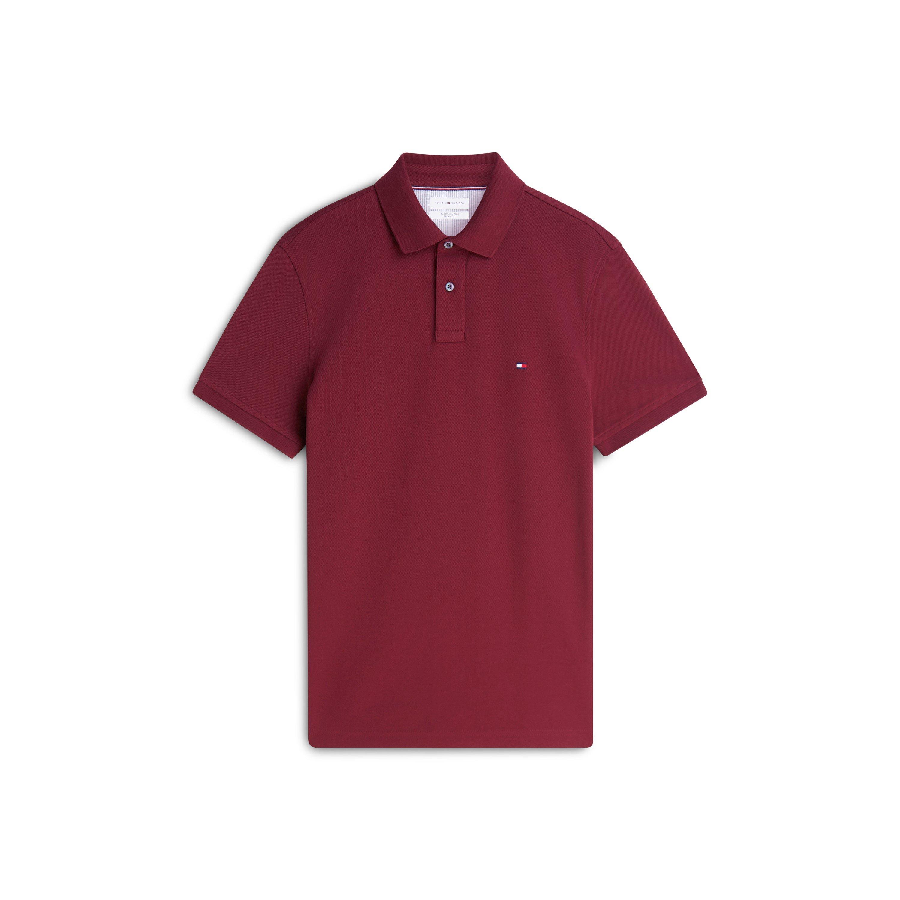 Tommy Hilfiger Men's Core 1985 Polo Shirt - Burgundy - XL