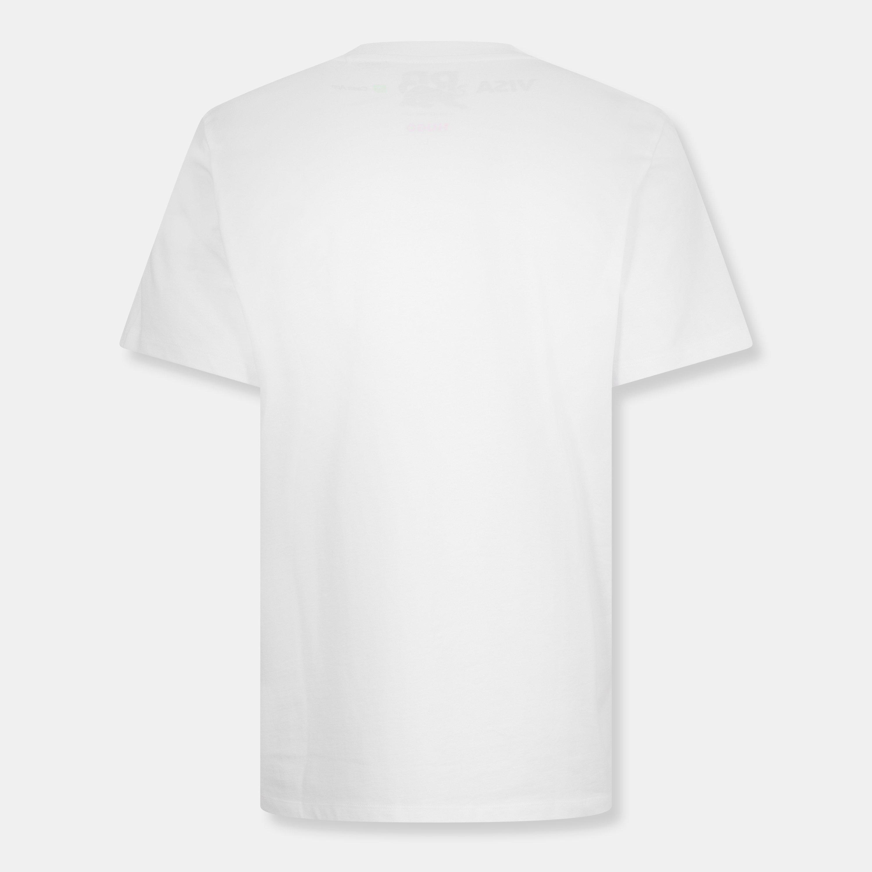 White - Hugo - Men's Vcarb Short Sleeve Polo Shirt - 2