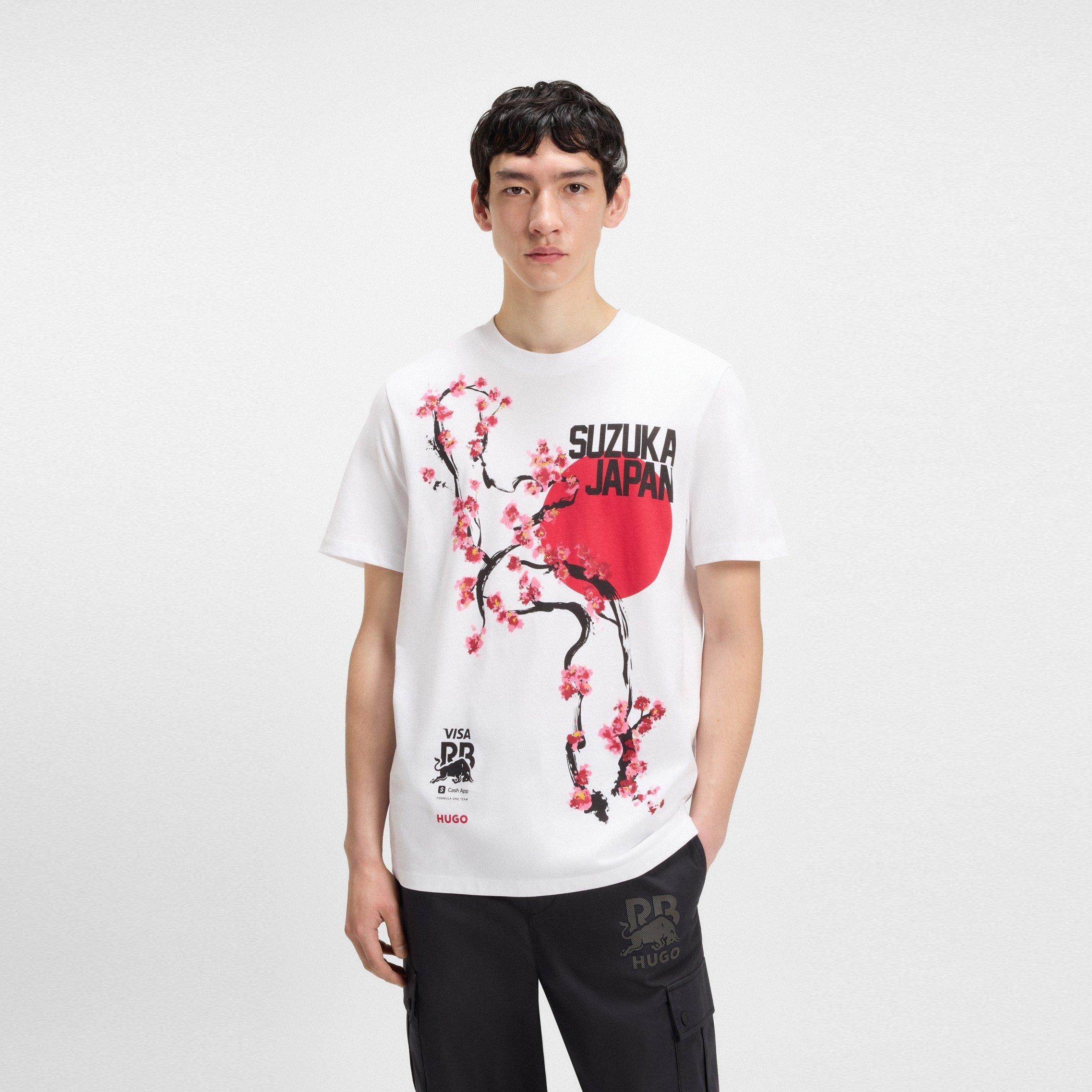 White - Hugo - Men's Vcarb Short Sleeve Polo Shirt - 3