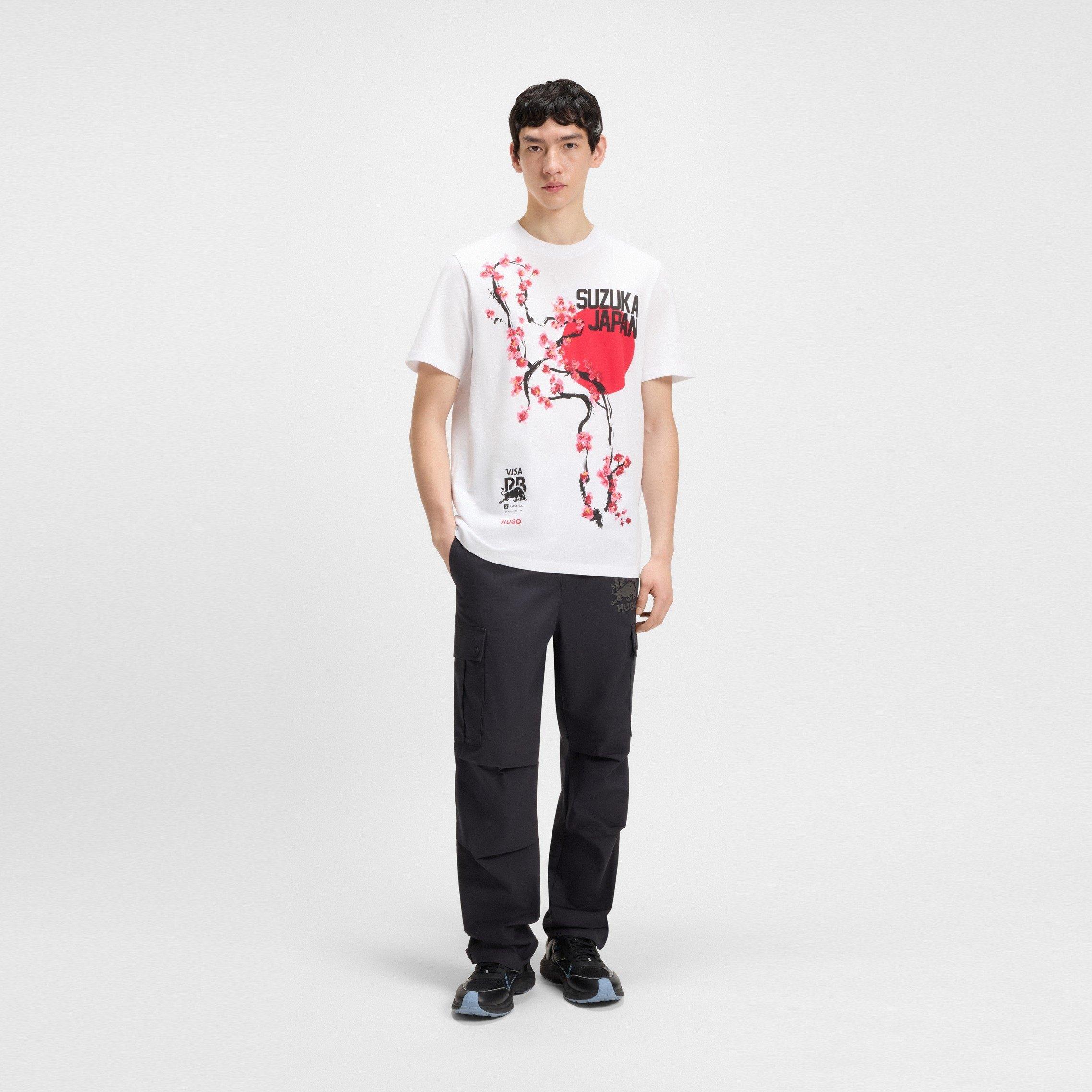 White - Hugo - Men's Vcarb Short Sleeve Polo Shirt - 6