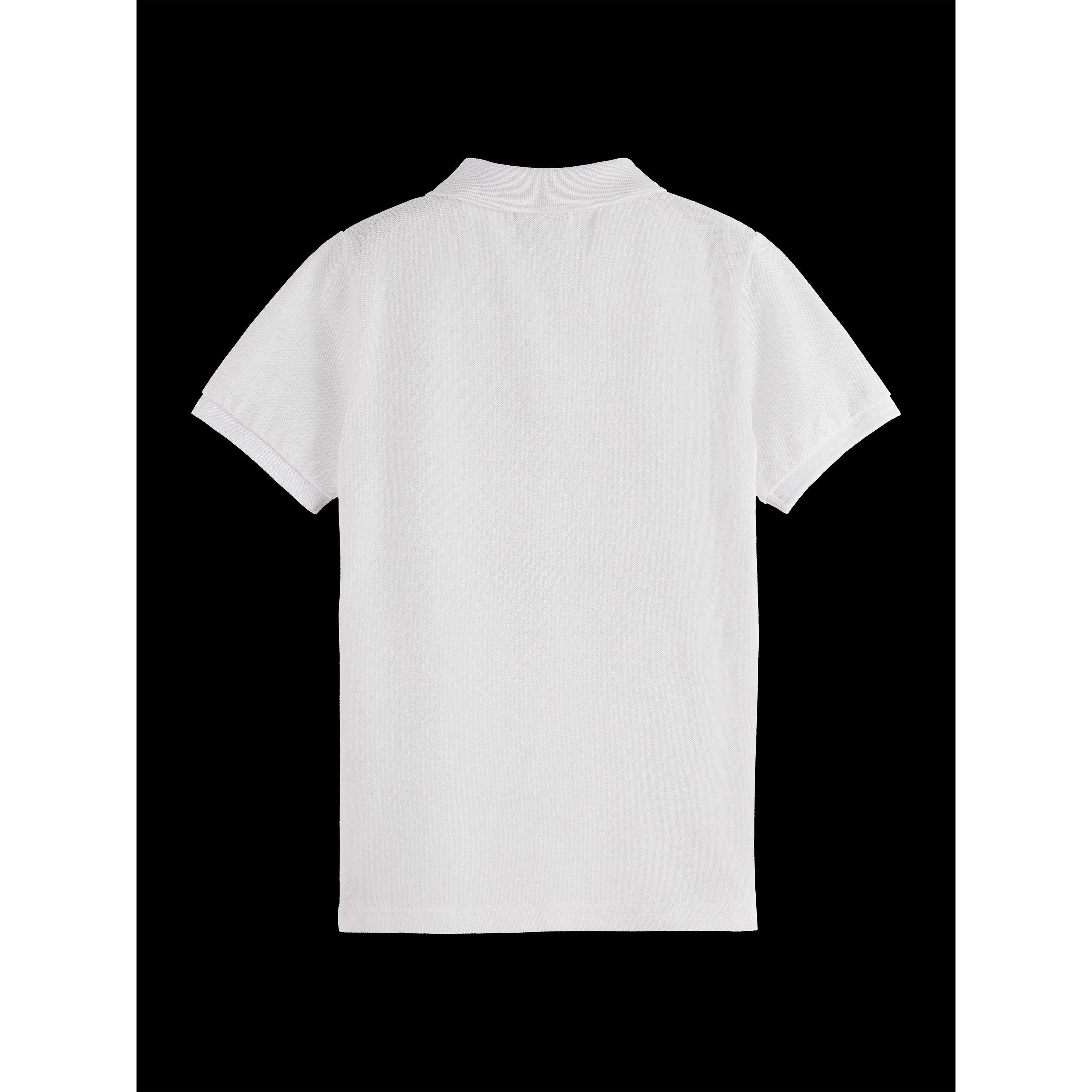 Bright White - Scotch and Soda - Kids' Short Sleeve Polo Shirt - 2