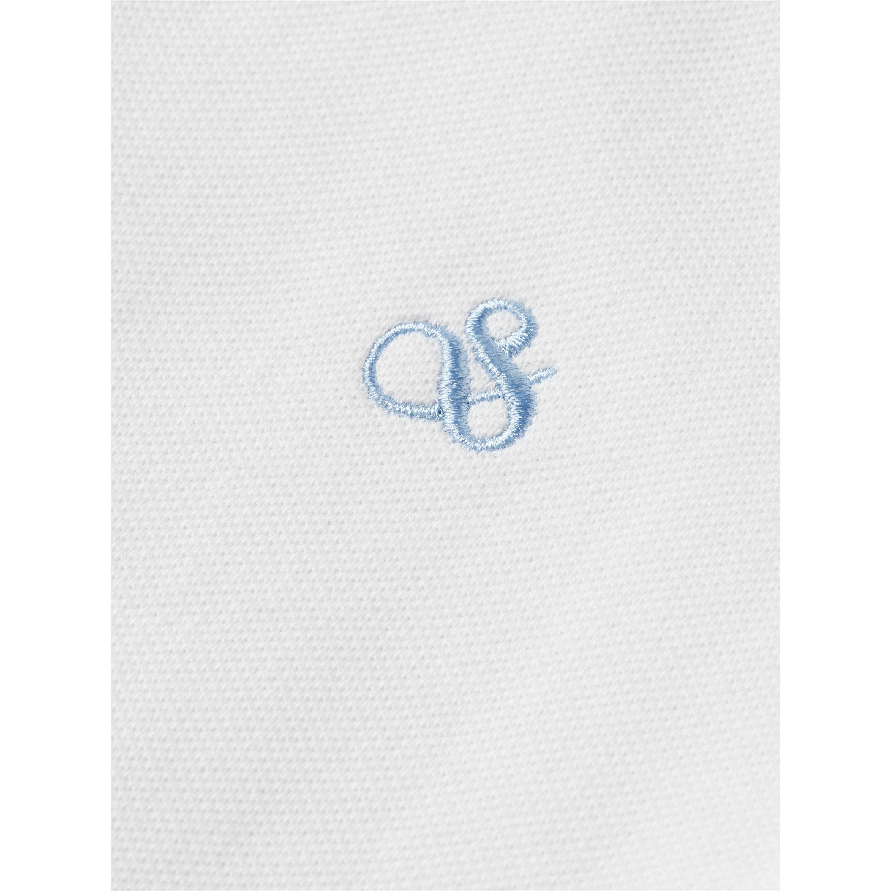 Bright White - Scotch and Soda - Kids' Short Sleeve Polo Shirt - 3