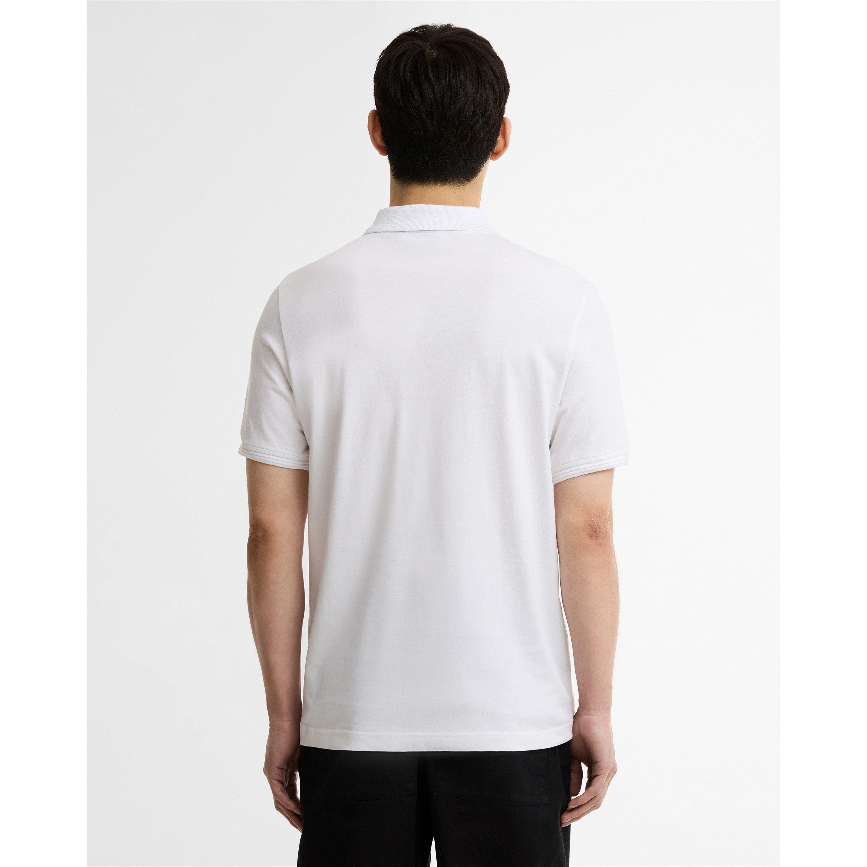 White WH11 - Barbour International - Men's Short Sleeve Polo Shirt - 3