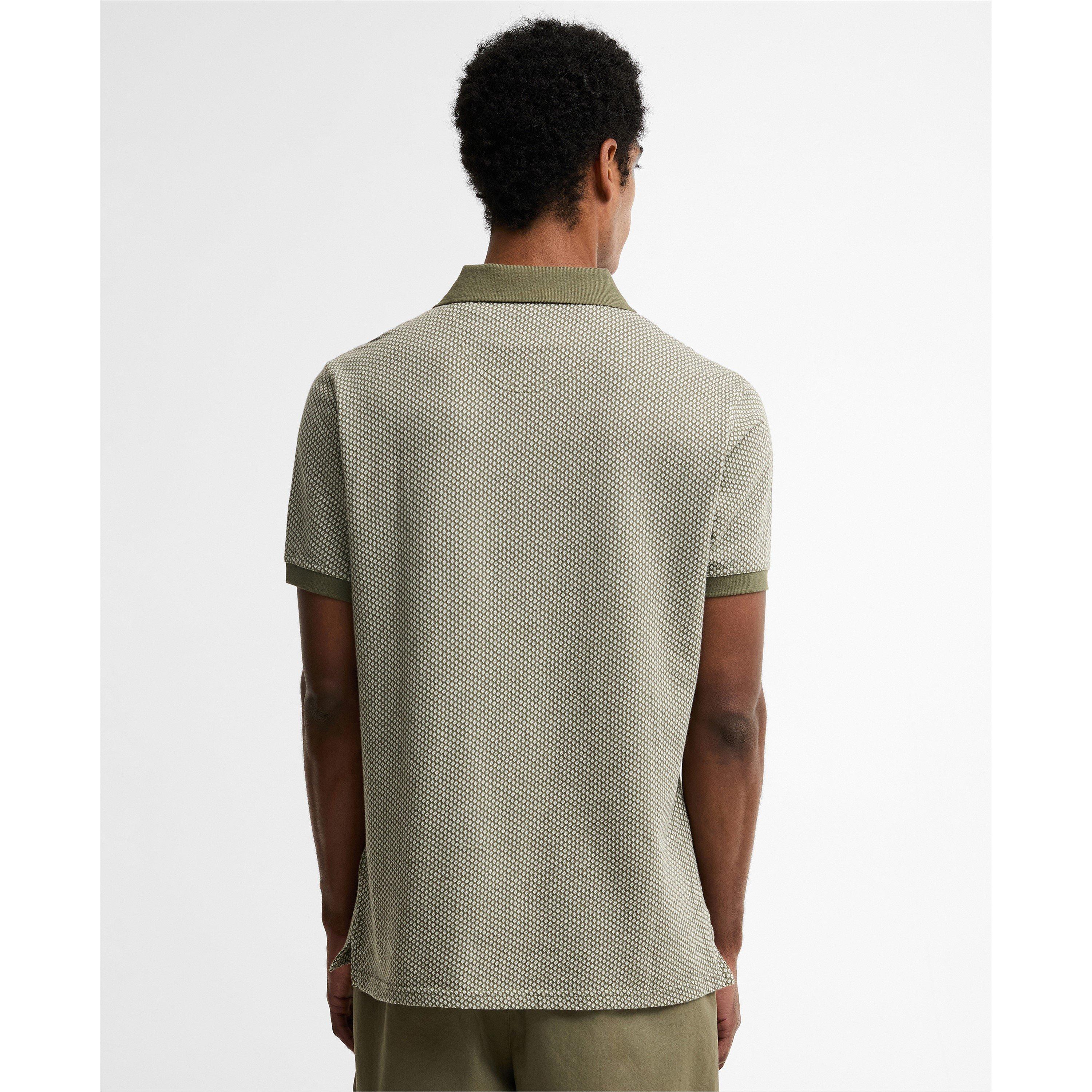 Dust Olive OL56 - Barbour - Men's Short Sleeve Polo Shirt - 3