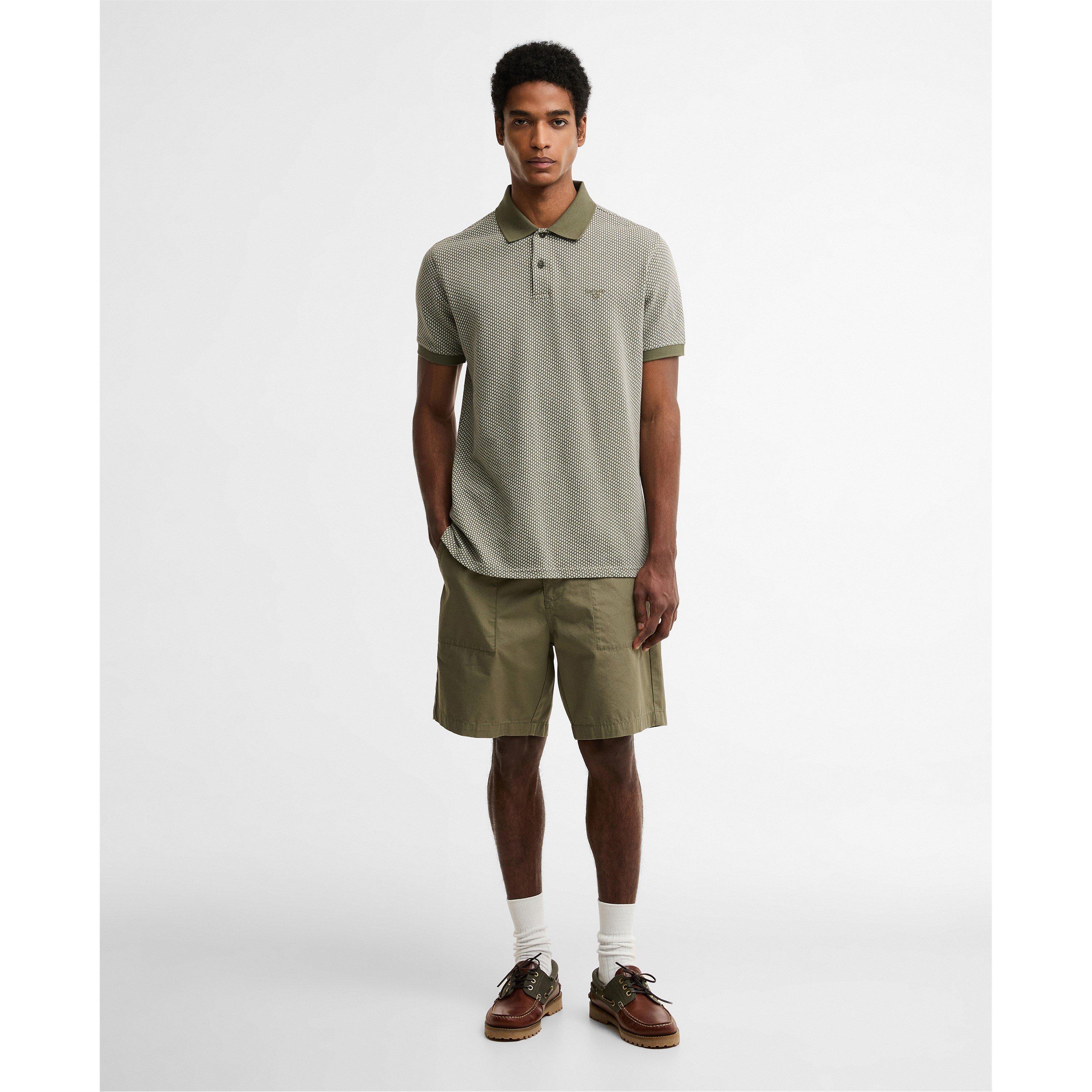 Dust Olive OL56 - Barbour - Men's Short Sleeve Polo Shirt - 5