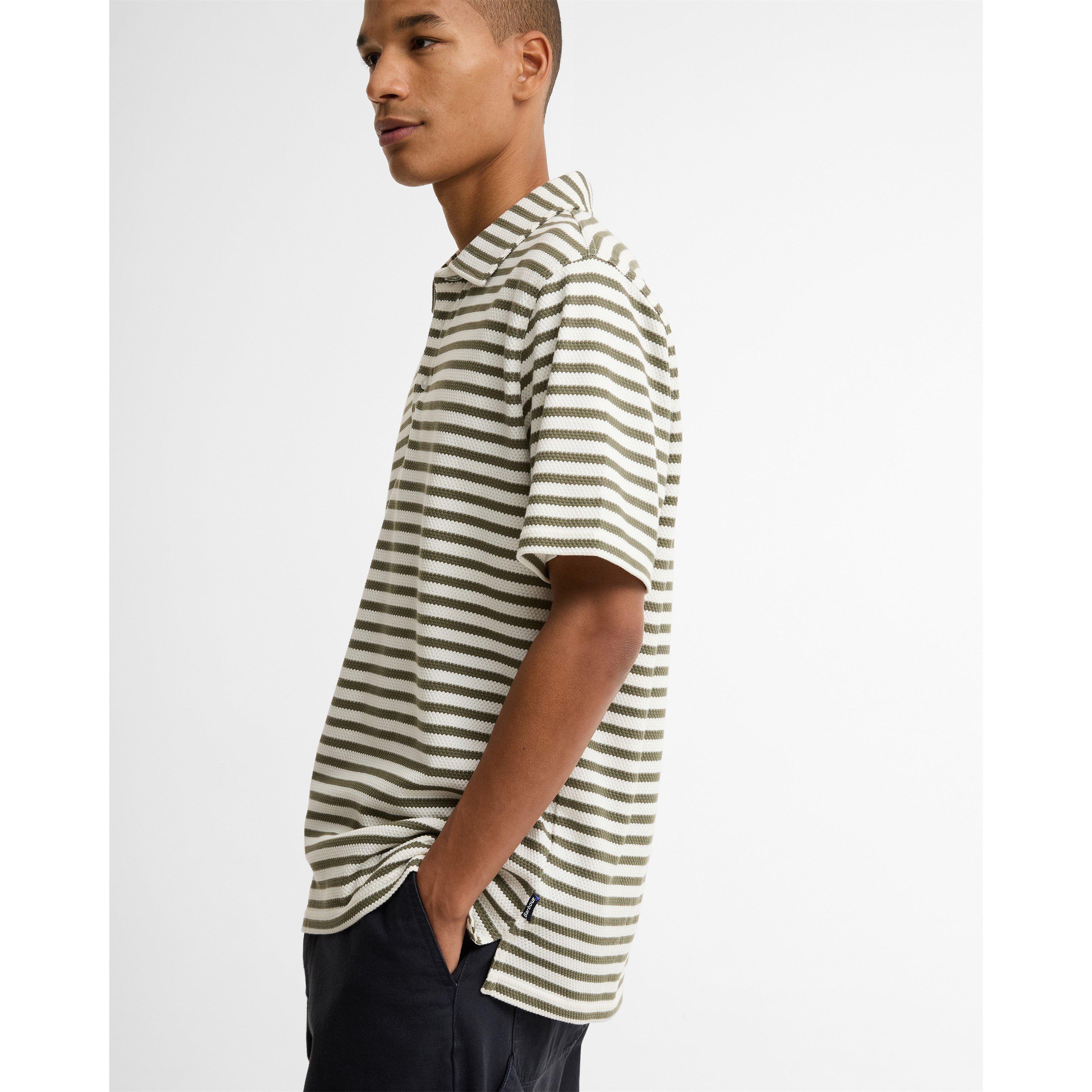 Whspr Wht WH32 - Barbour - Men's Short Sleeve Polo Shirt - 4