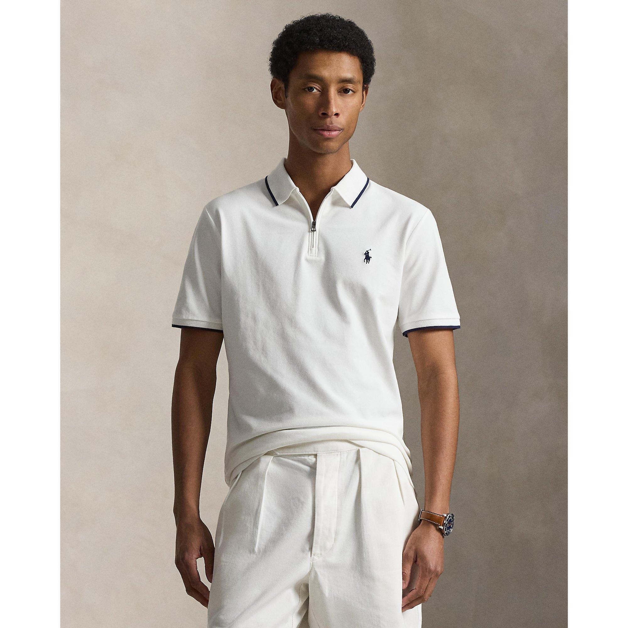 White - Polo Ralph Lauren - Men's Short Sleeve Polo Shirt - 2
