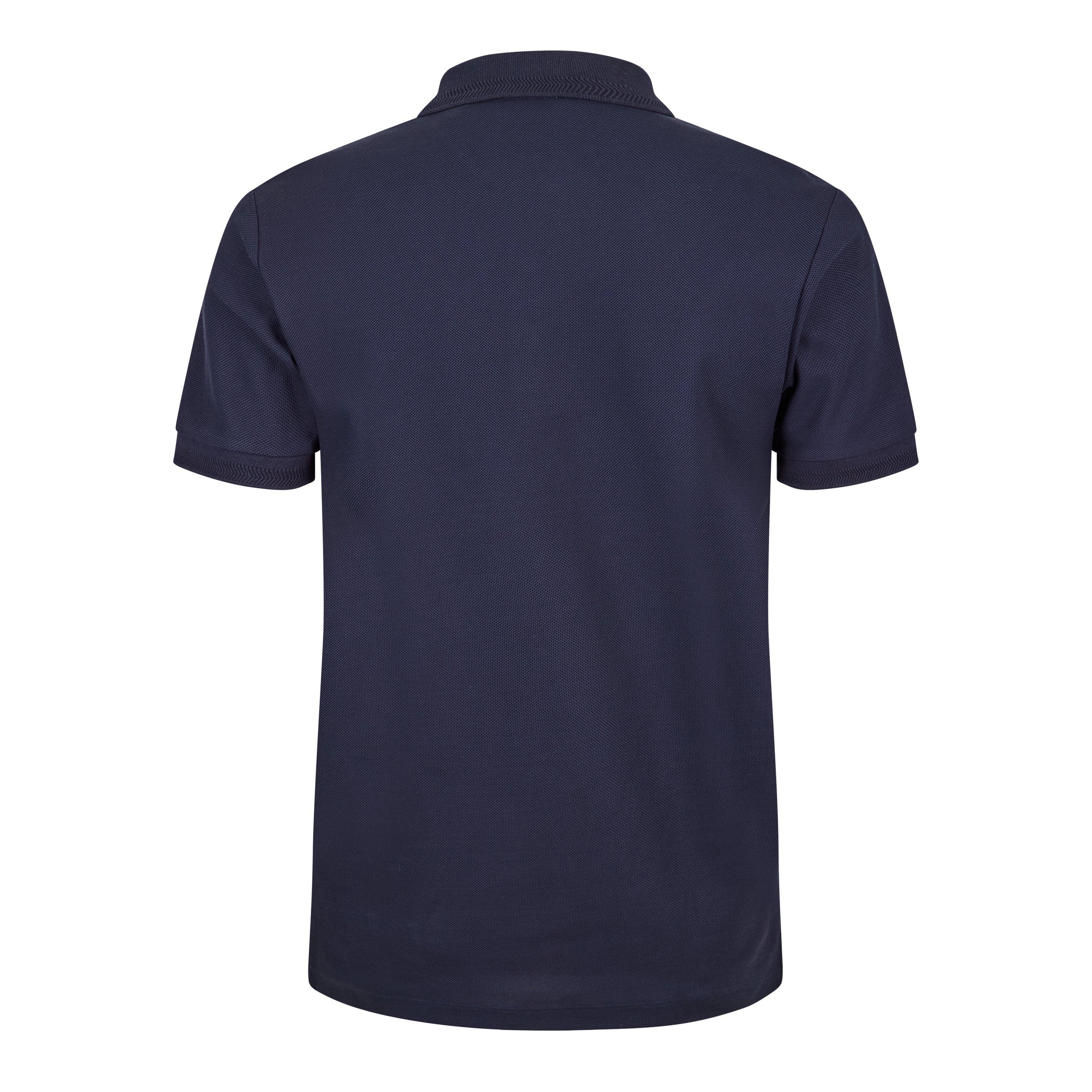 Coal Blue - Burberry - Men's Short Sleeve Polo Shirt - 2