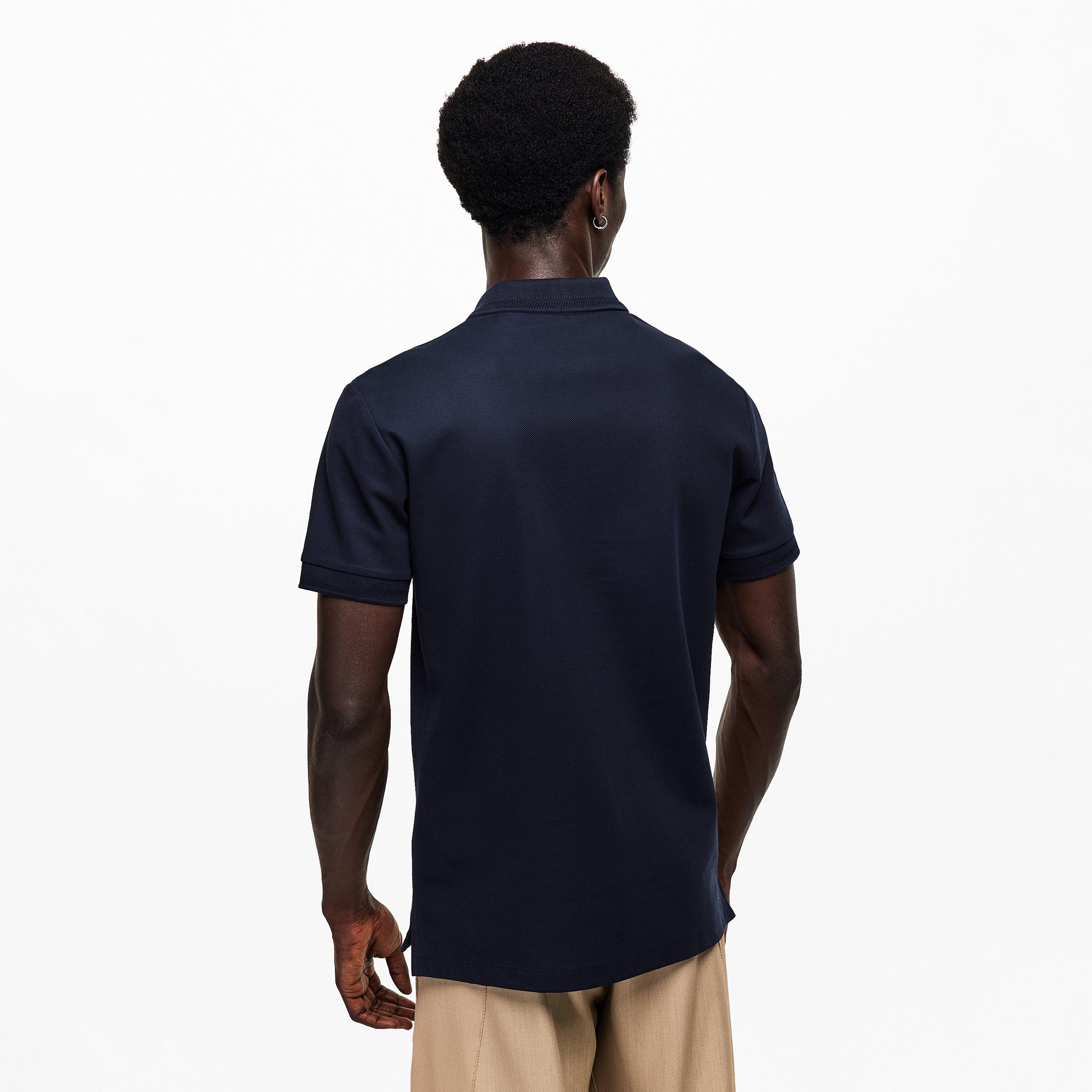 Coal Blue - Burberry - Men's Short Sleeve Polo Shirt - 4