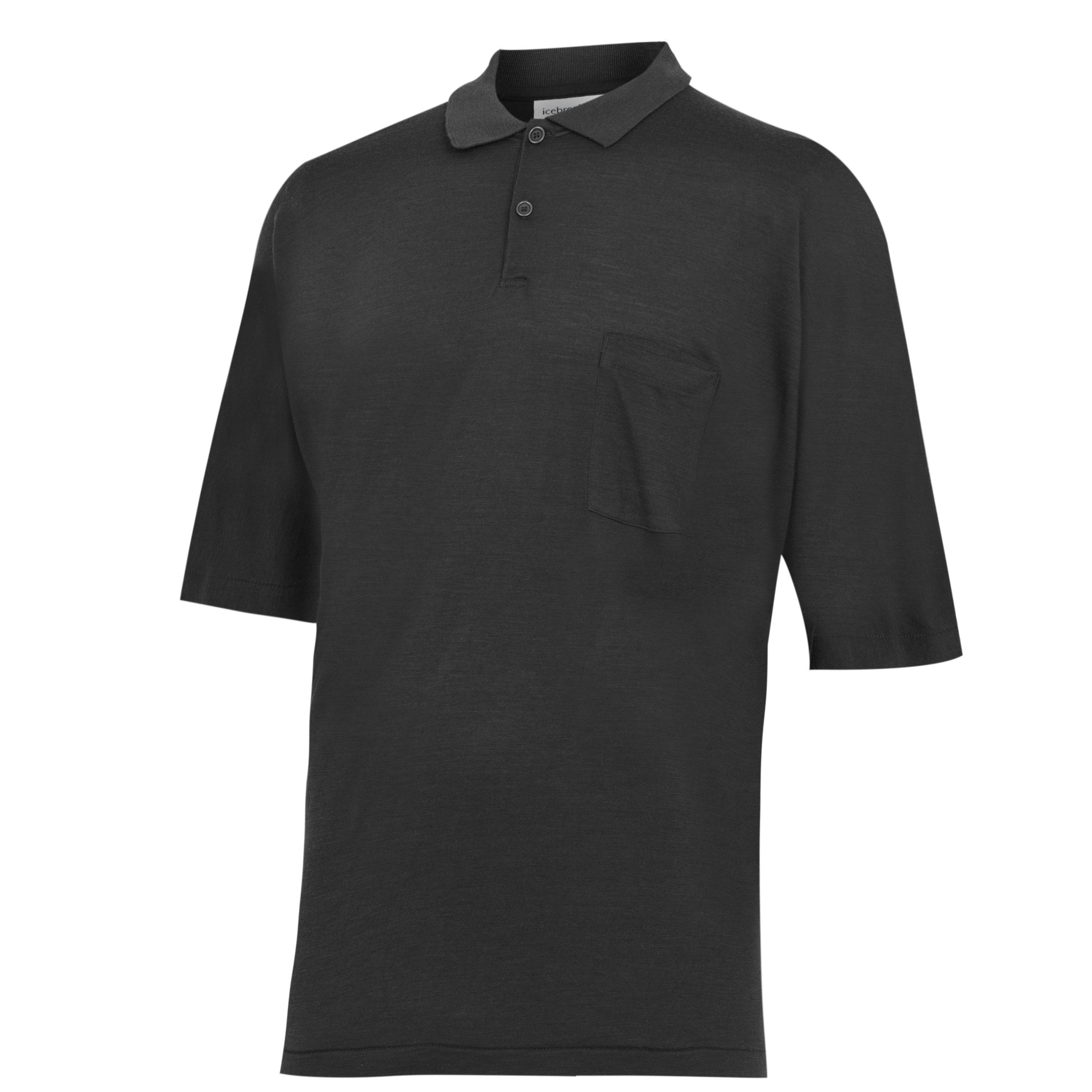 Ebony - Icebreaker - icebreaker Cool-Lite SS Polo - 3