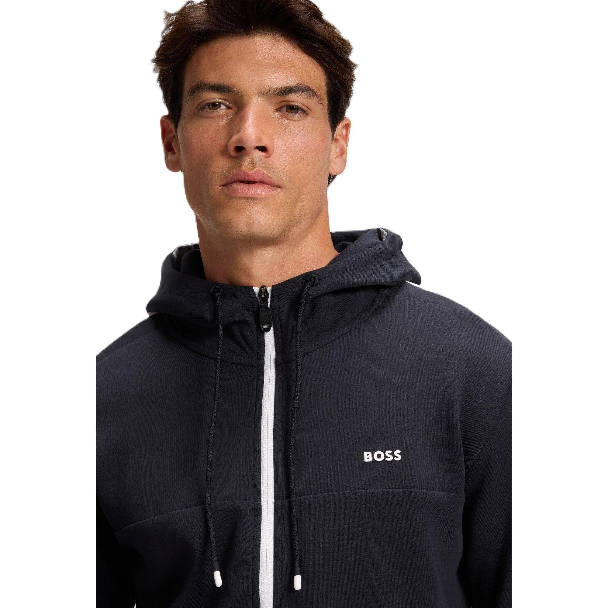 Dark Blue - Boss - Saggynos 10256713 01 Polo Shirt Mens - 3