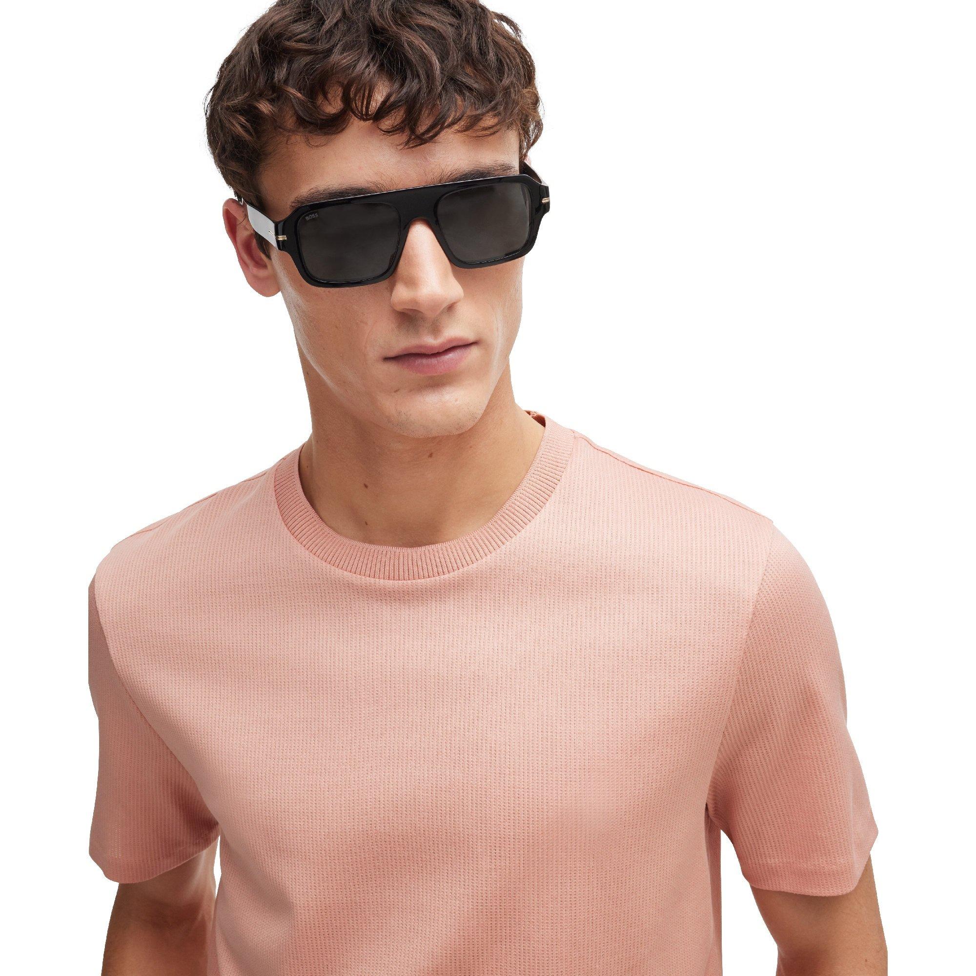 Open Pink - Boss - Men's Tiburt Short Sleeve Polo Shirt - 4