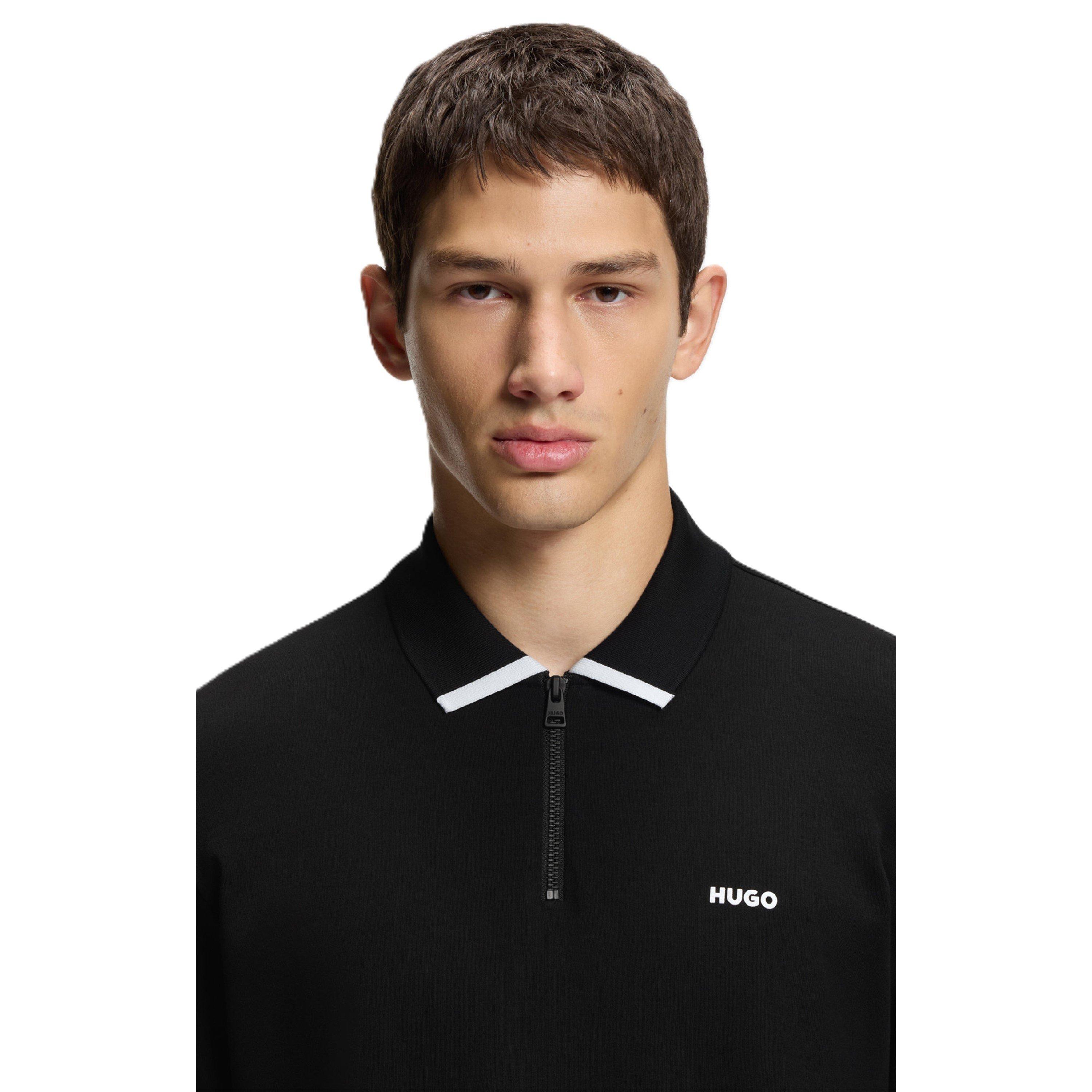 Black - Boss - Dalomino 10257070 01 Polo Shirt Mens - 2