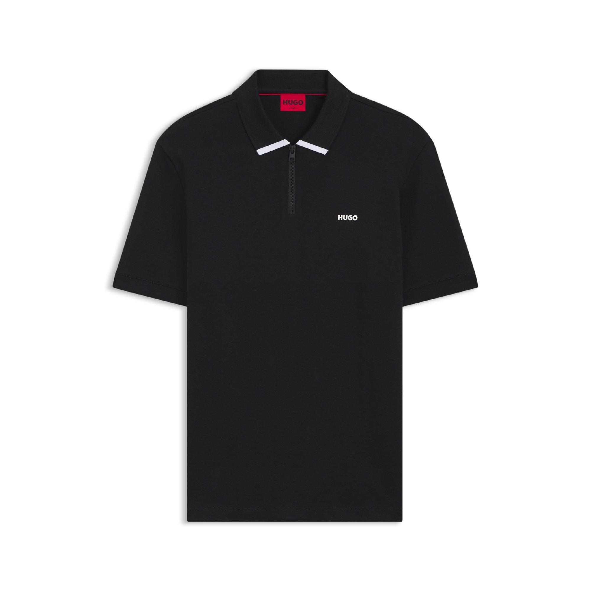 Black - Boss - Dalomino 10257070 01 Polo Shirt Mens - 4