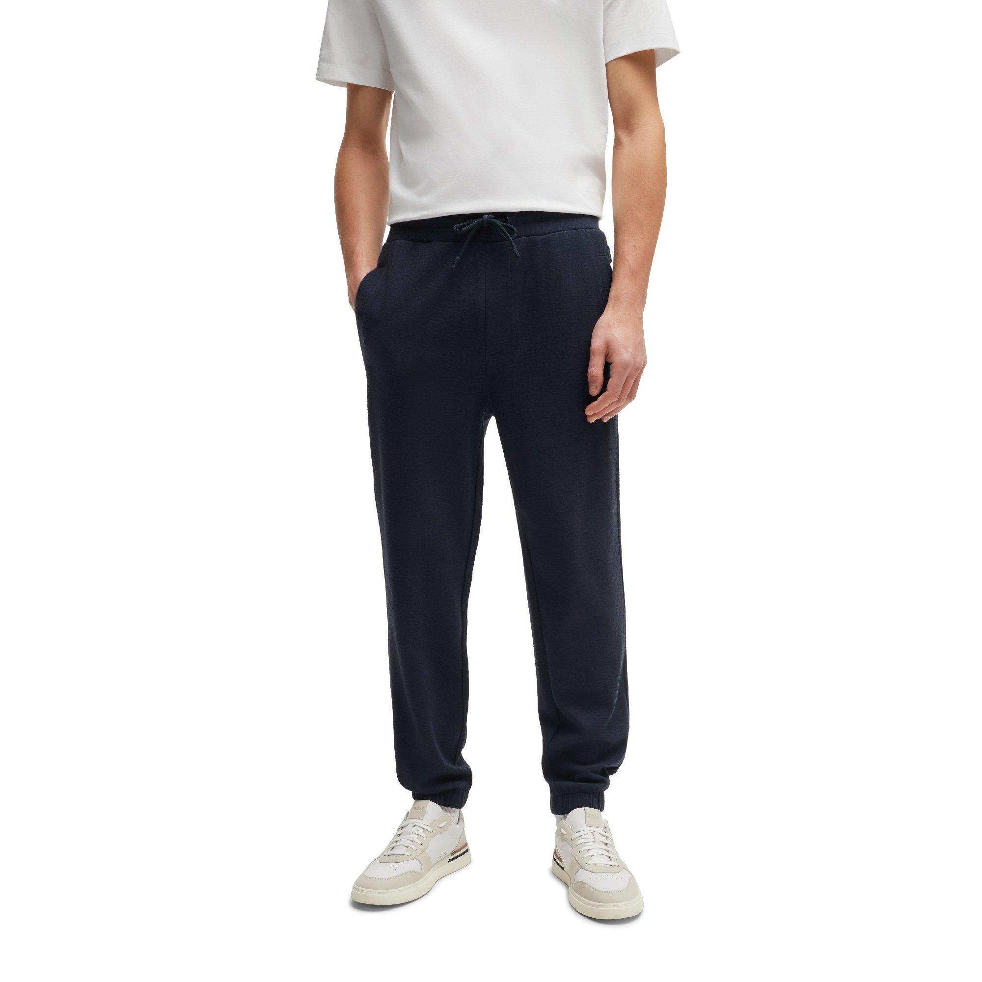 Dark Blue - Boss - Men's P Larsen Short Sleeve Polo Shirt - 1