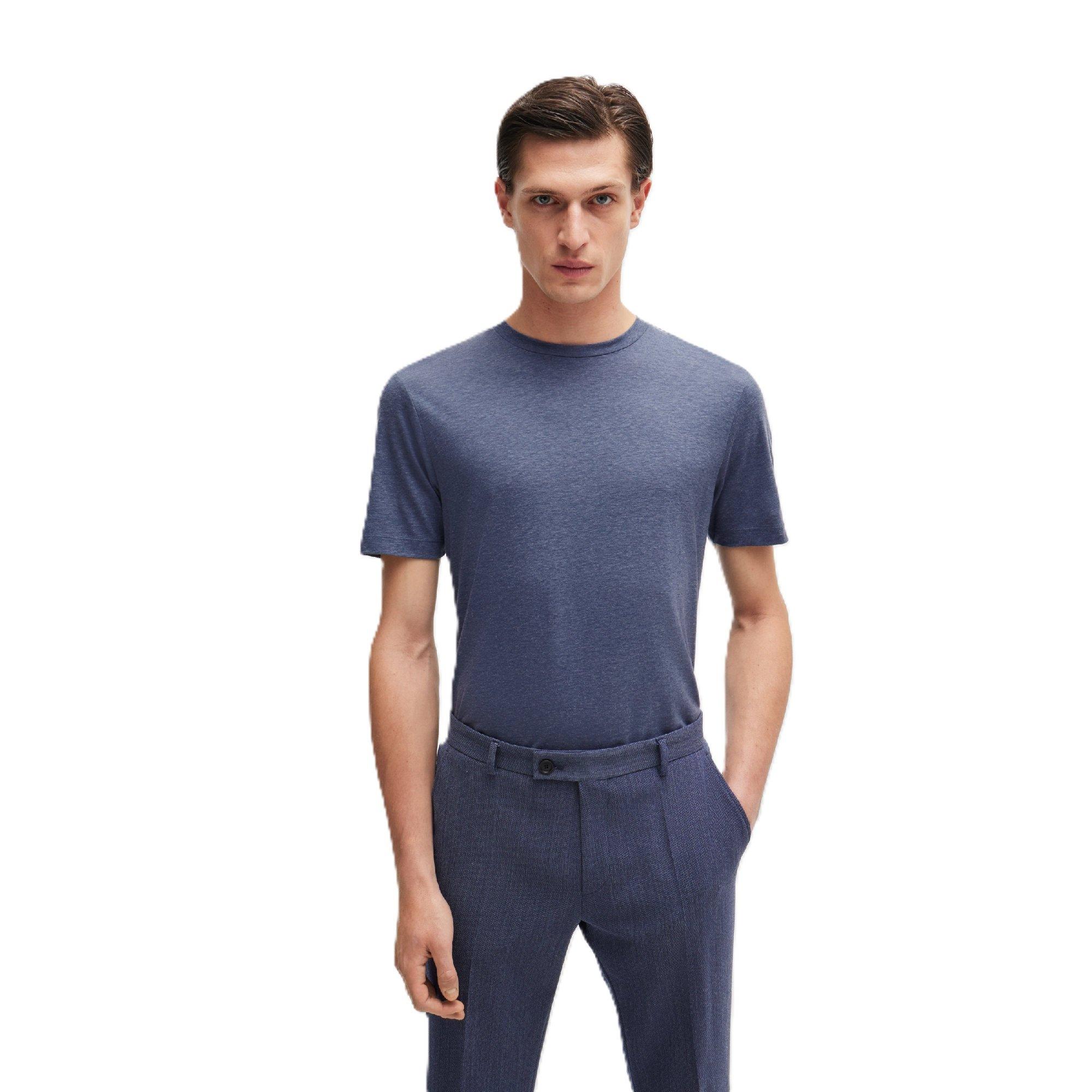 Boss Men's P Tessler Short Sleeve Polo Shirt - Navy - S