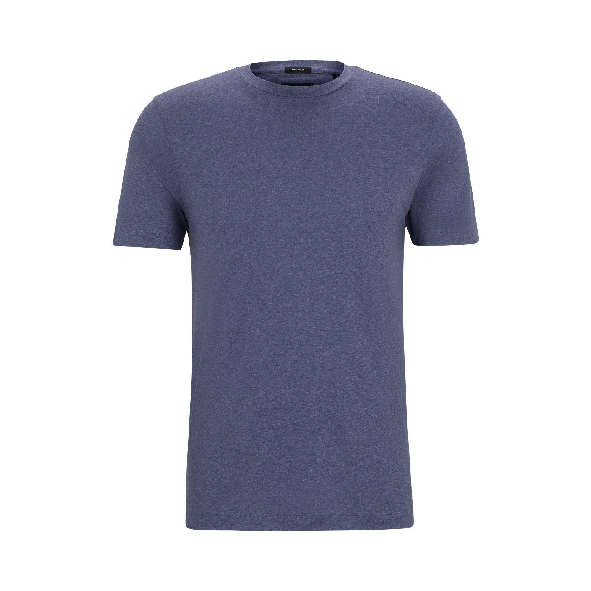 Navy - Boss - P-Tessler 62 10262903 01 Polo Shirt Mens - 4