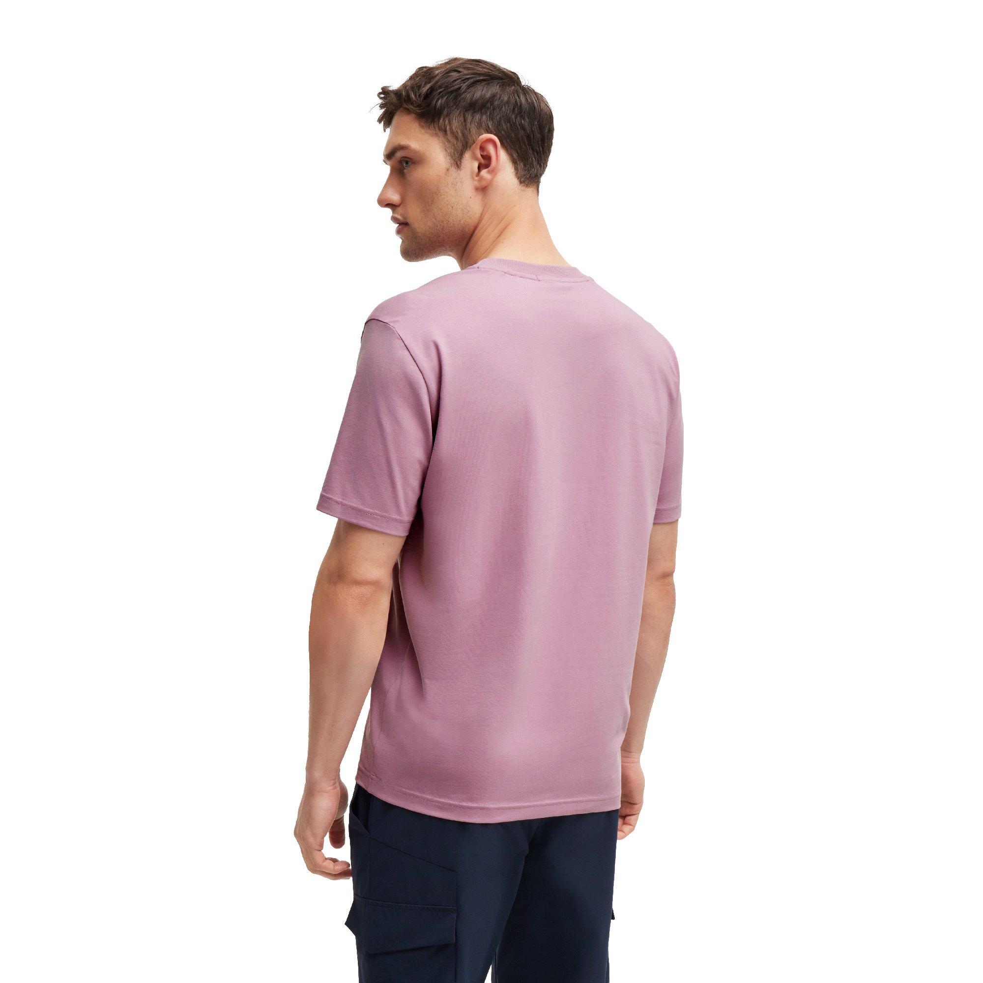 Pastel Purple - Boss - Men's T Tape Short Sleeve Polo Shirt - 3