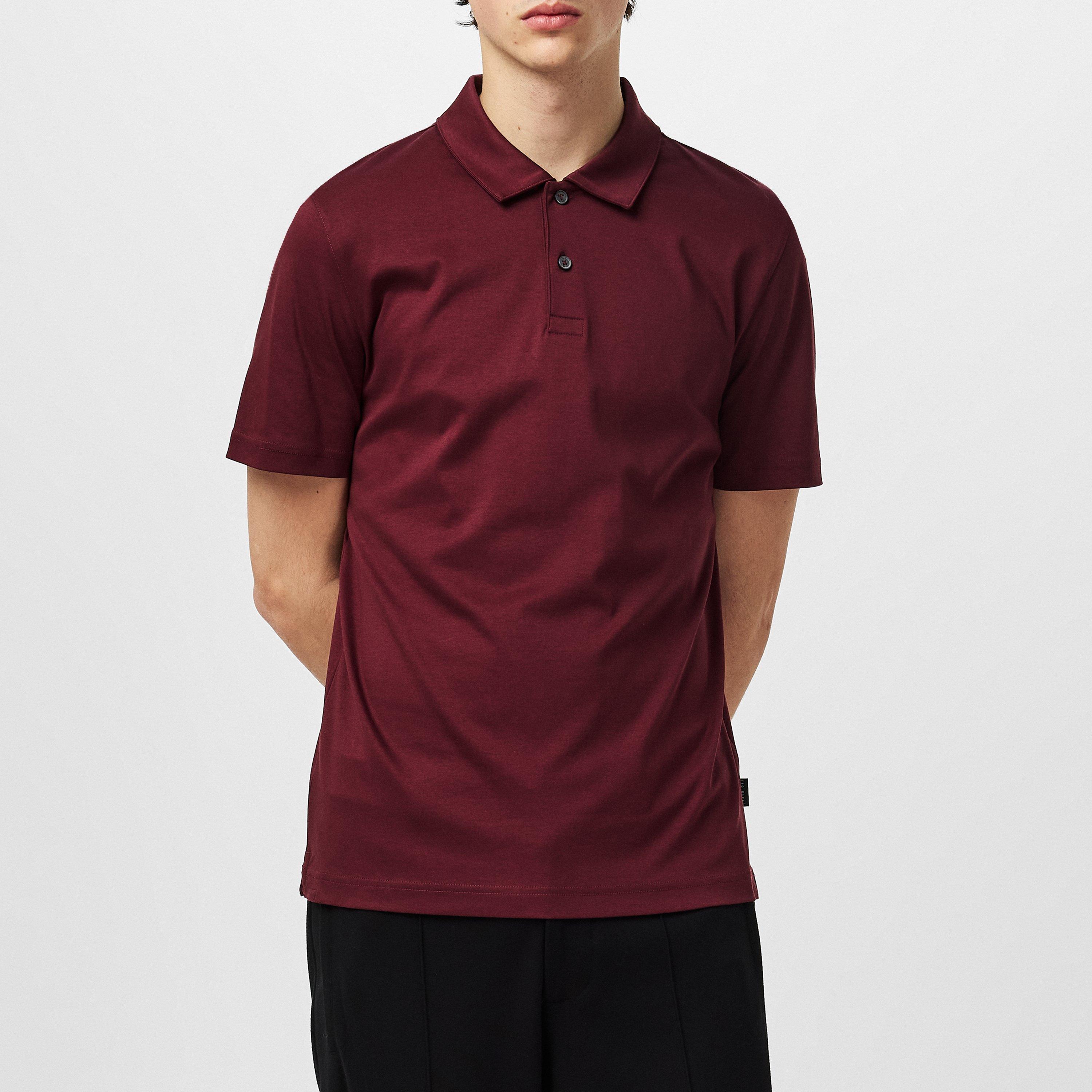 Ted Baker Men's Regular Fit Zeiter Polo Shirt - Maroon - 2XL (6)