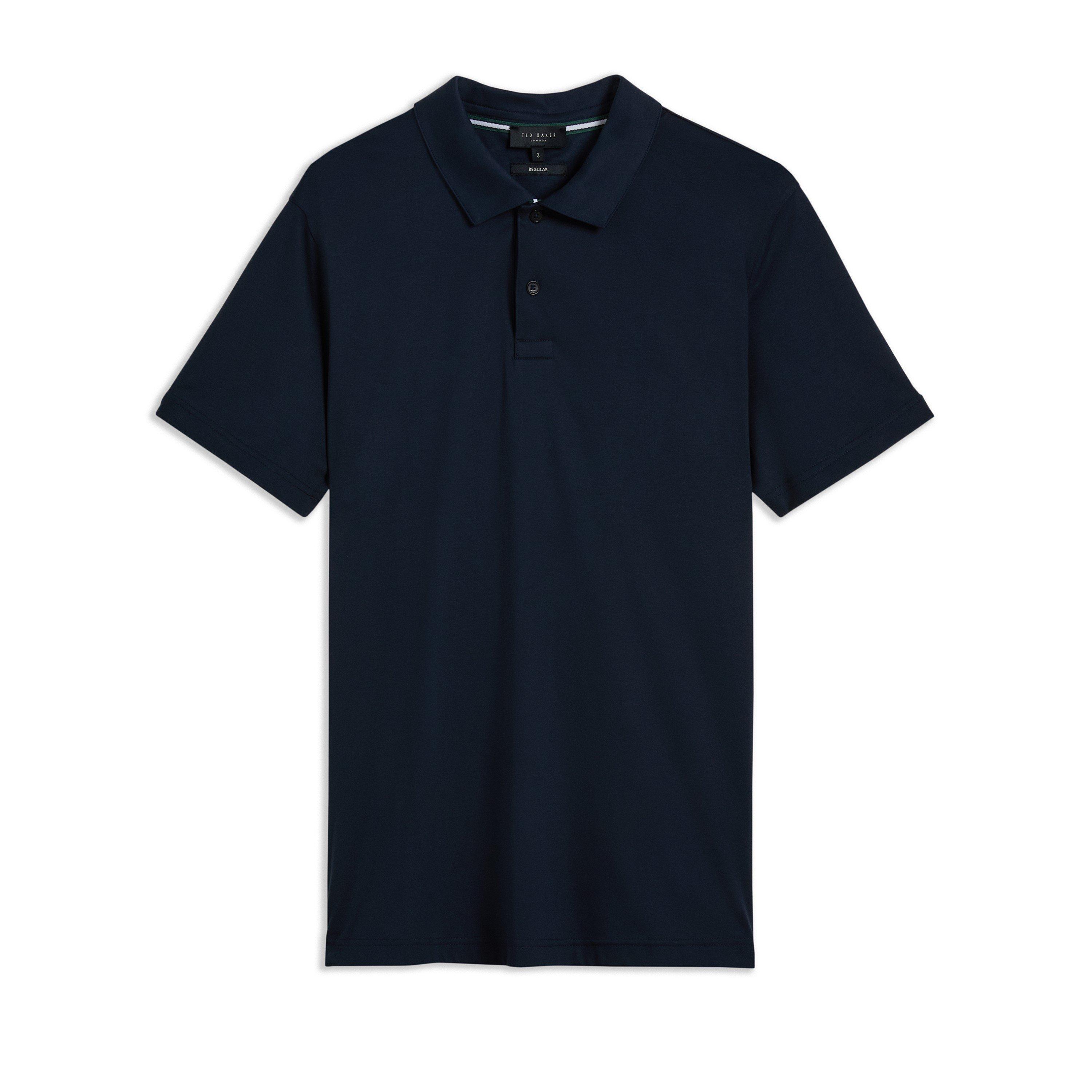 Navy - Ted Baker - Men's Regular Fit Zeiter Polo Shirt - 7
