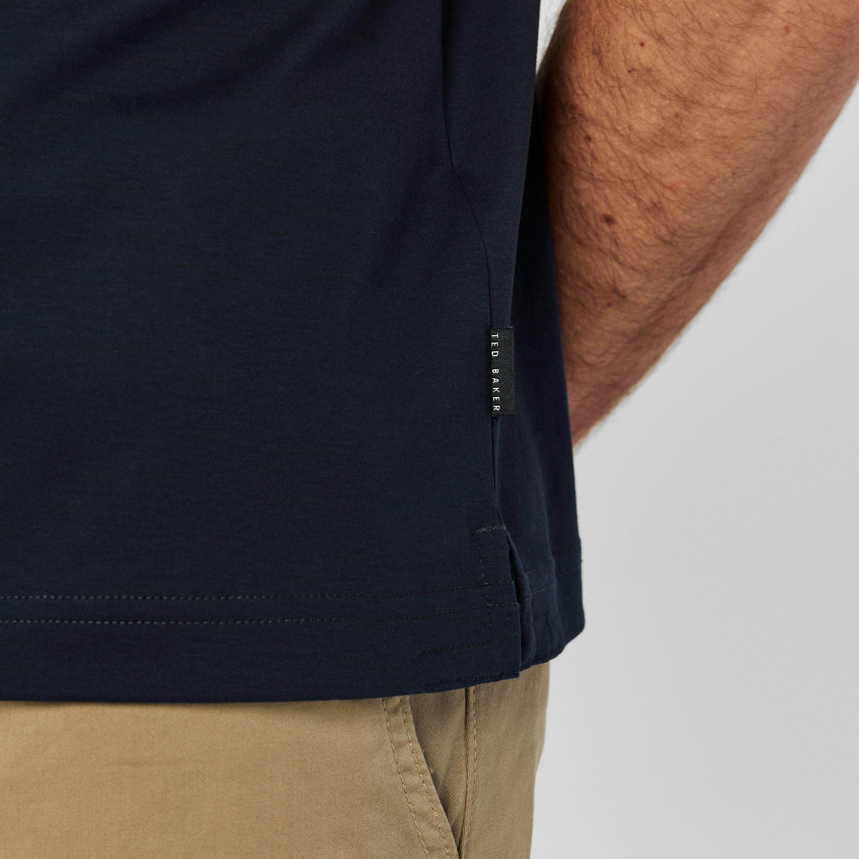 Navy - Ted Baker - Men's Regular Fit Zeiter Polo Shirt - 5