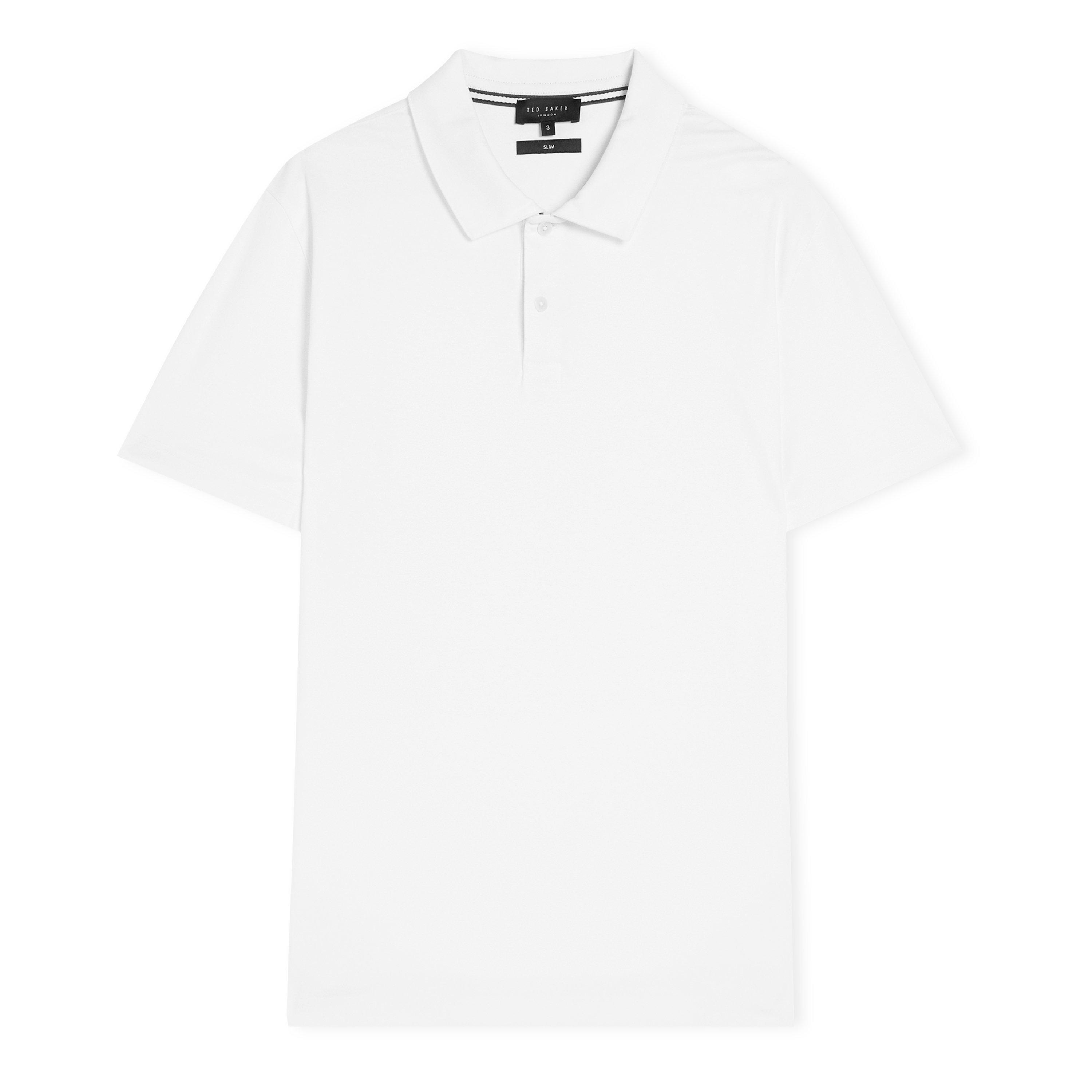 Ted Baker Men's Regular Fit Zeiter Polo Shirt - White - 2XL (6)