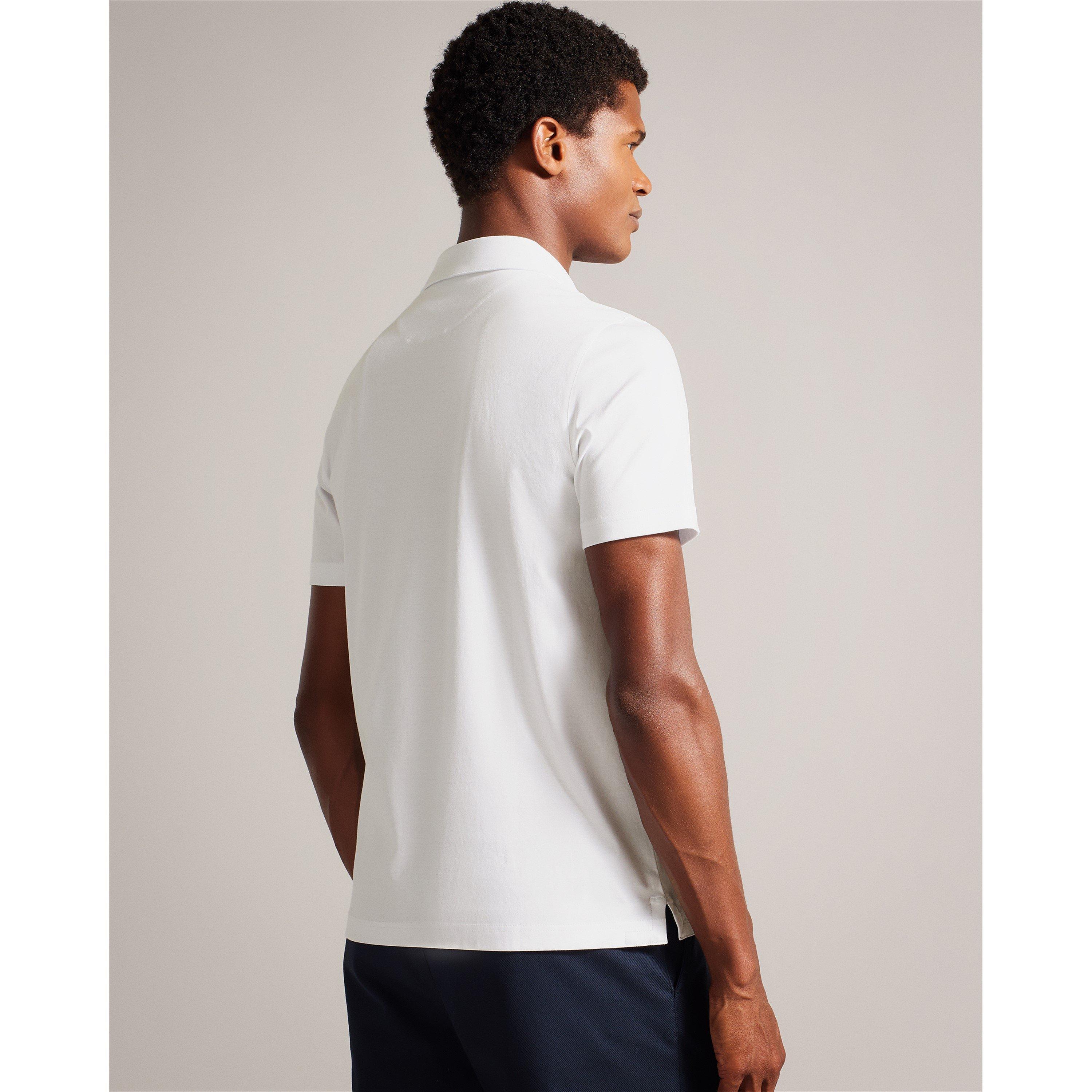 Blanc - Ted Baker - Men's Regular Fit Zeiter Polo Shirt - 2